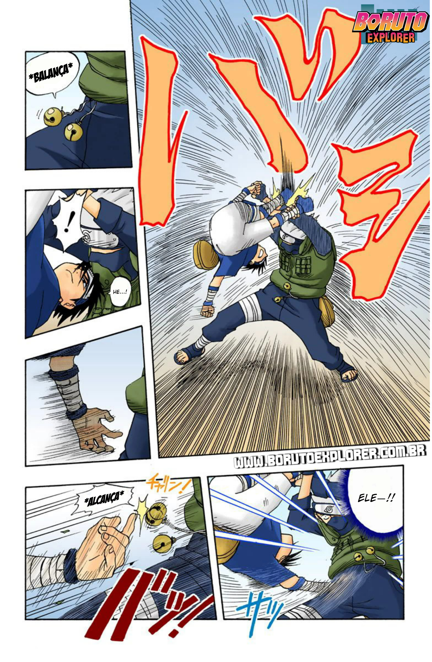 Read Naruto - Versão Colorida Oficial Manga Online