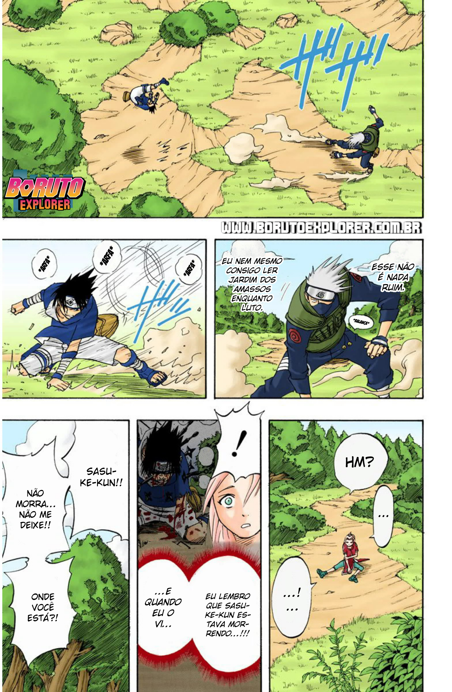 Read Naruto - Versão Colorida Oficial Manga Online