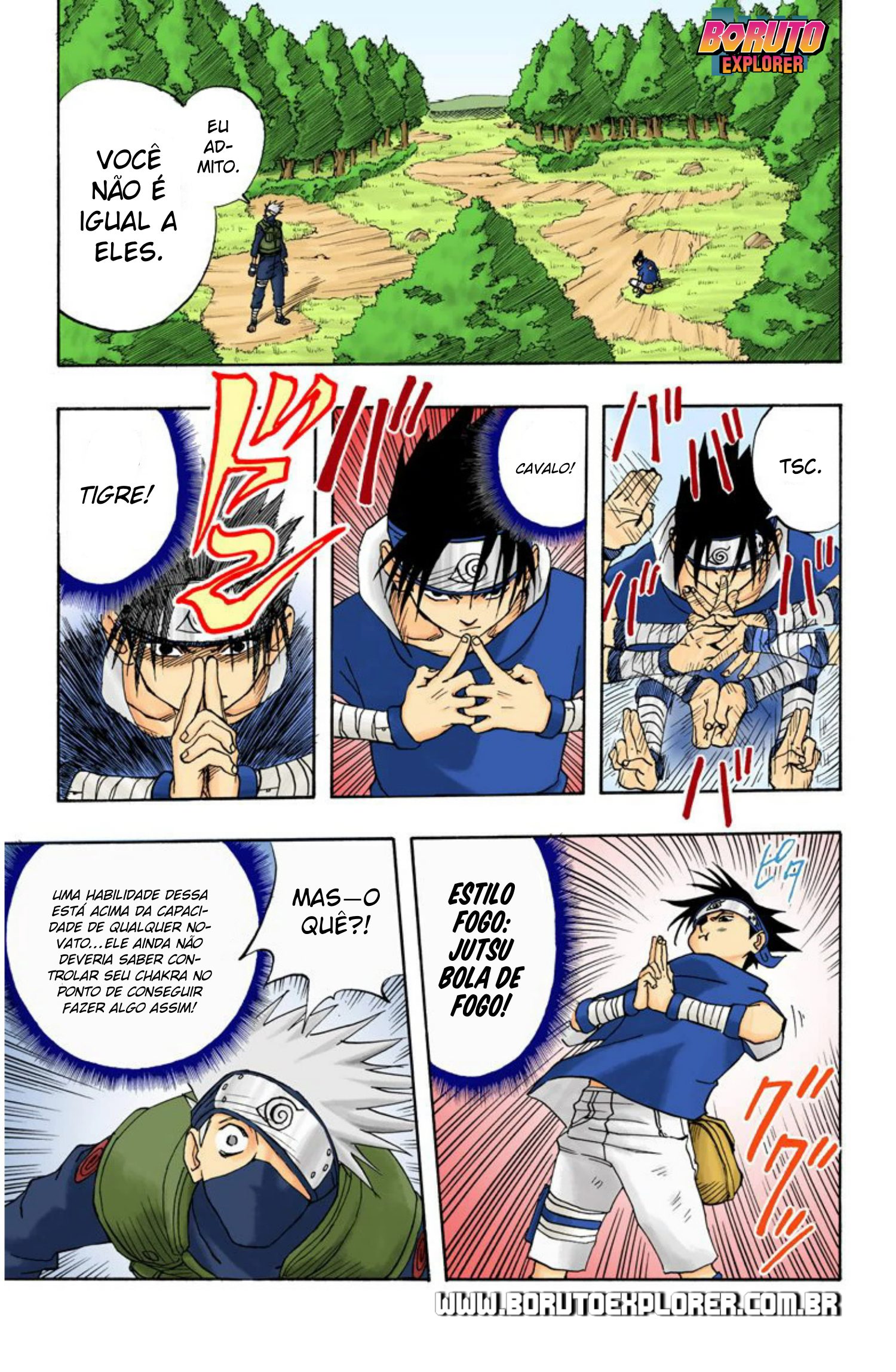 Read Naruto - Versão Colorida Oficial Manga Online