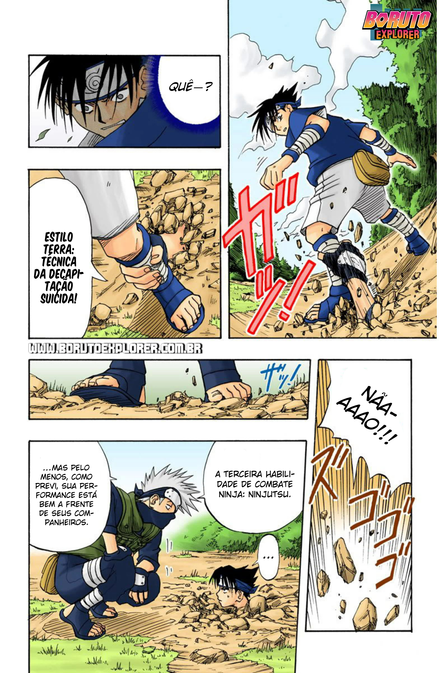 Read Naruto - Versão Colorida Oficial Manga Online