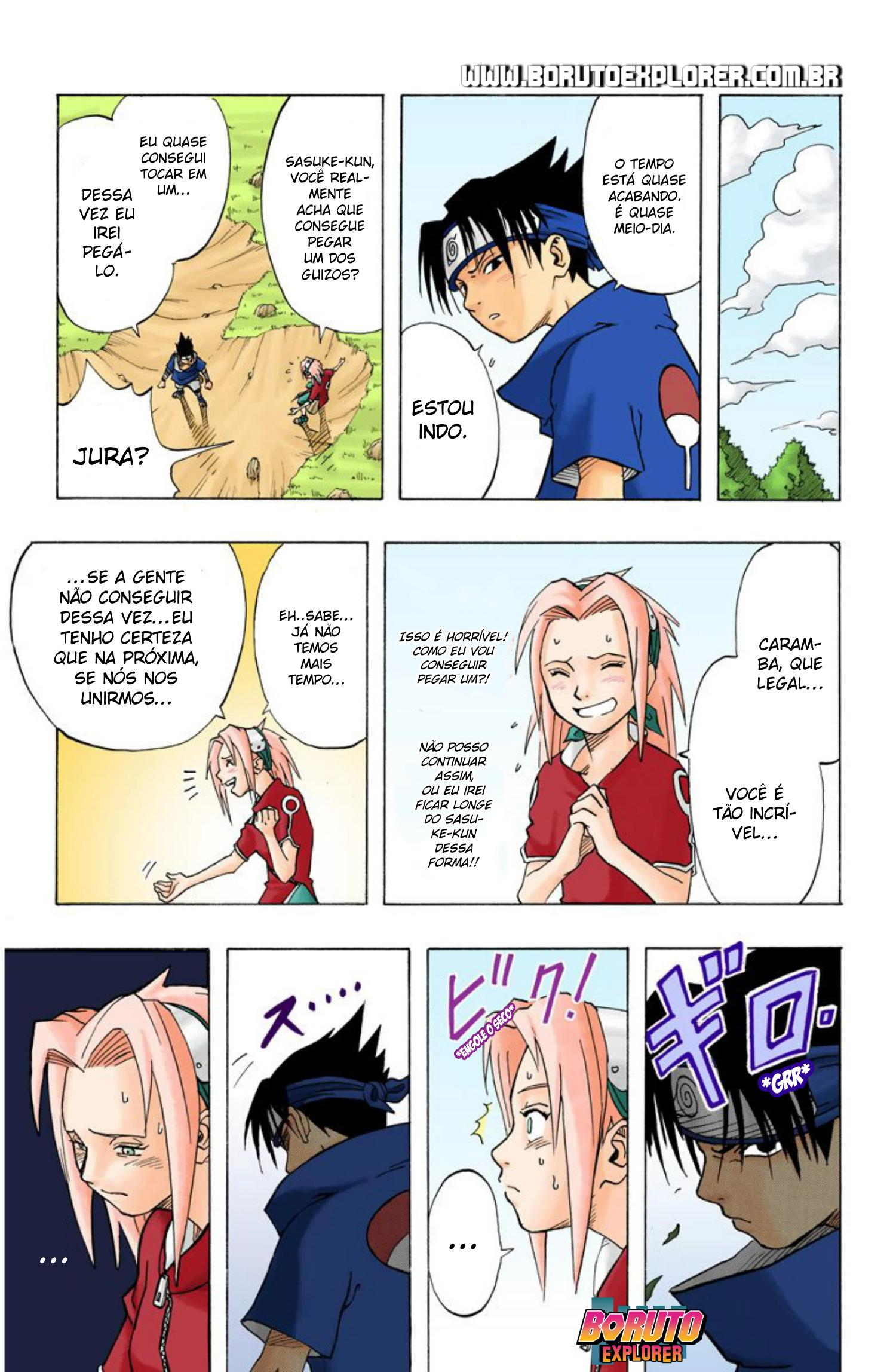 Read Naruto - Versão Colorida Oficial Manga Online