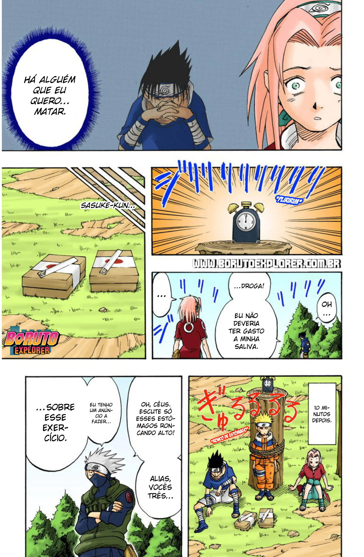 Read Naruto - Versão Colorida Oficial Manga Online