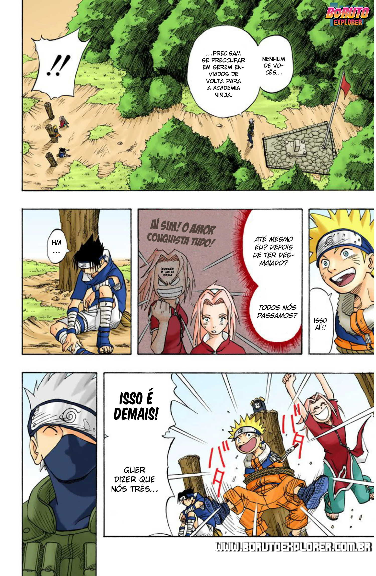 Read Naruto - Versão Colorida Oficial Manga Online