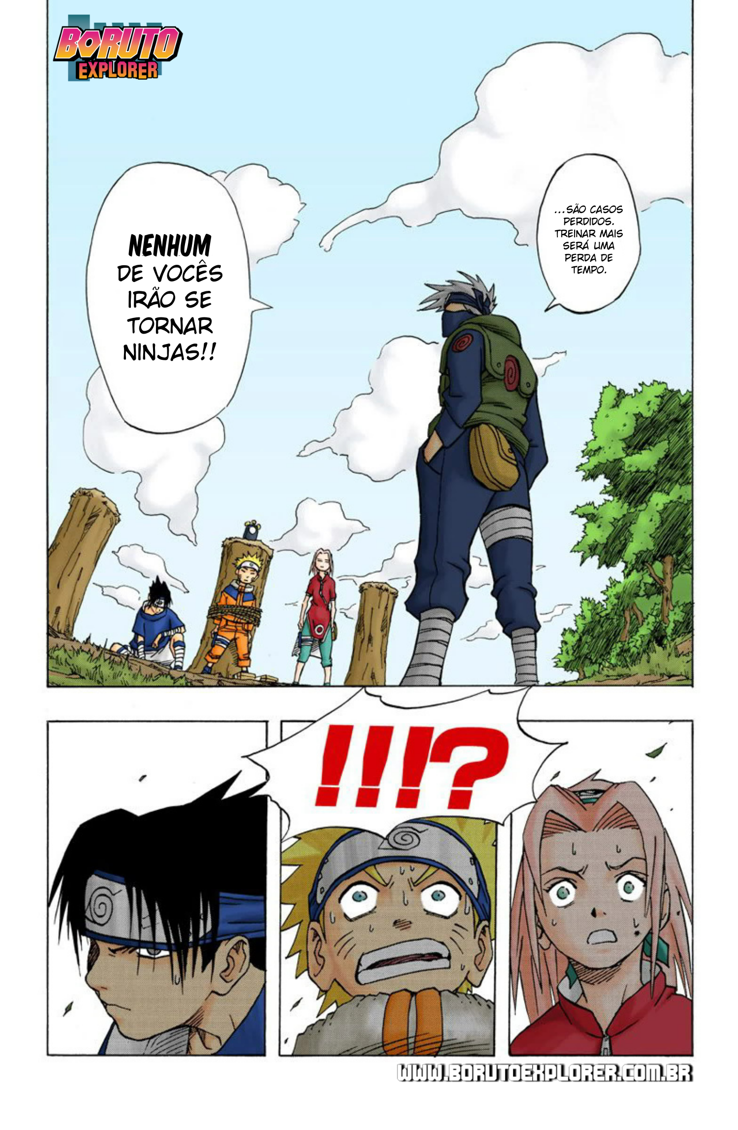 Read Naruto - Versão Colorida Oficial Manga Online