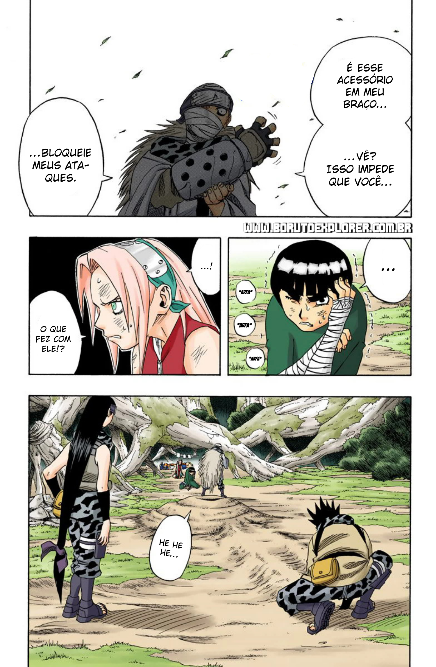 Read Naruto - Versão Colorida Oficial Manga Online