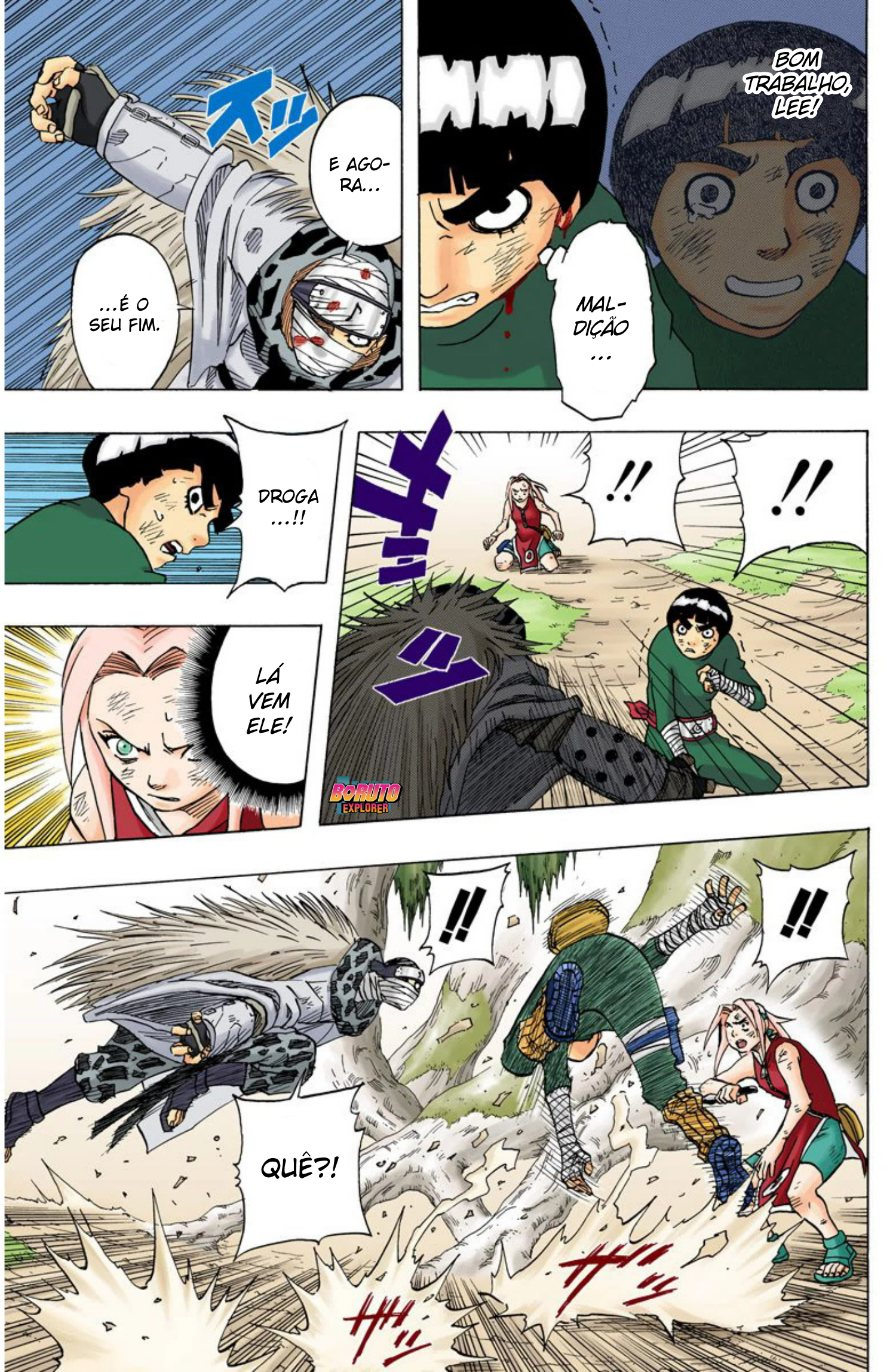 Read Naruto - Versão Colorida Oficial Manga Online