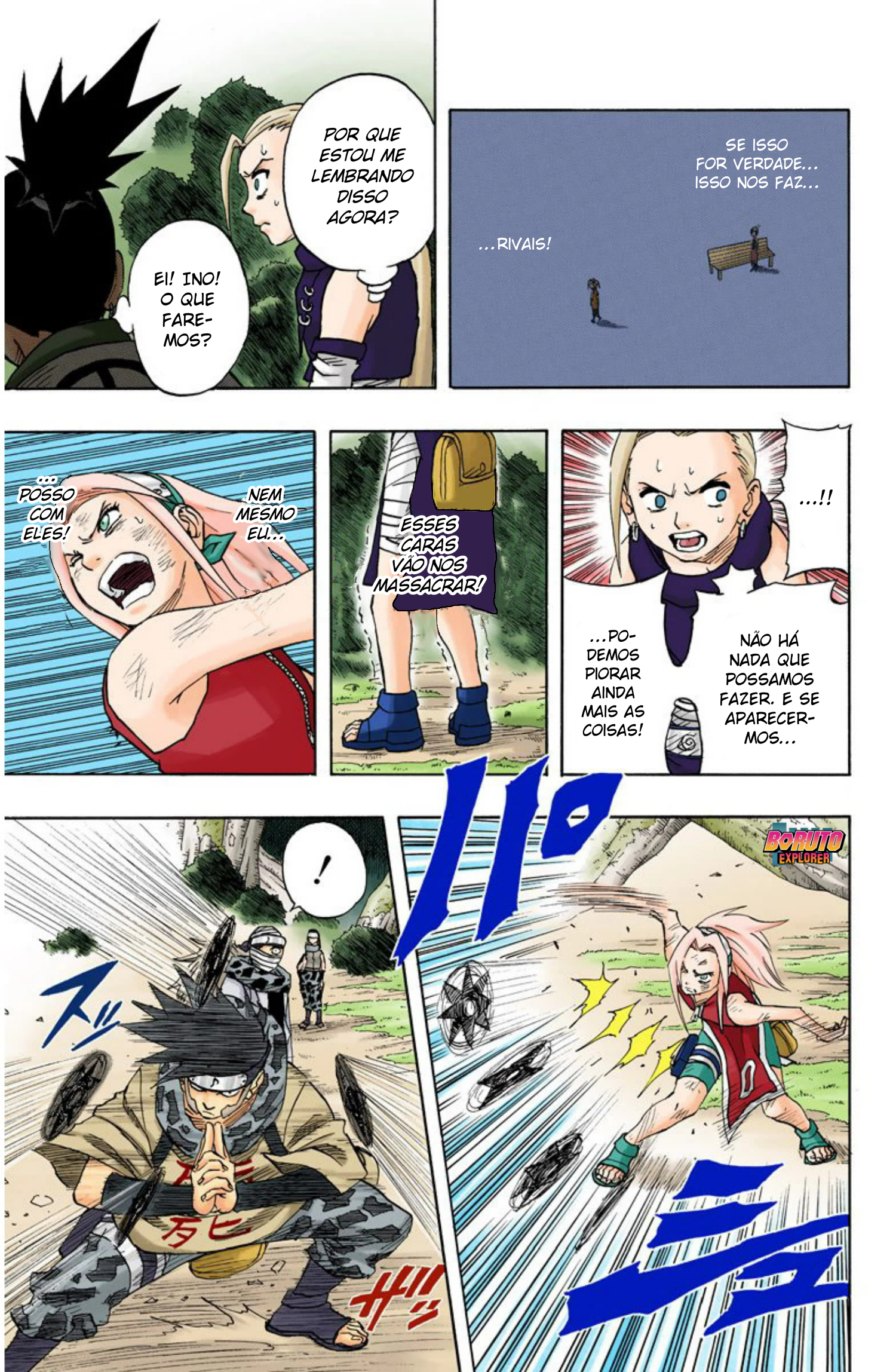 Read Naruto - Versão Colorida Oficial Manga Online