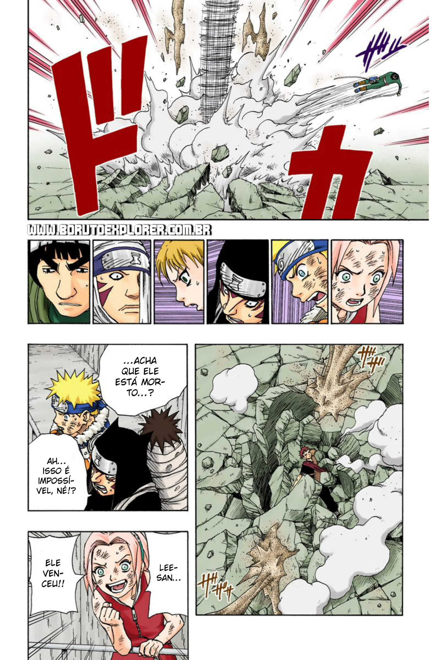 Read Naruto - Versão Colorida Oficial Manga Online