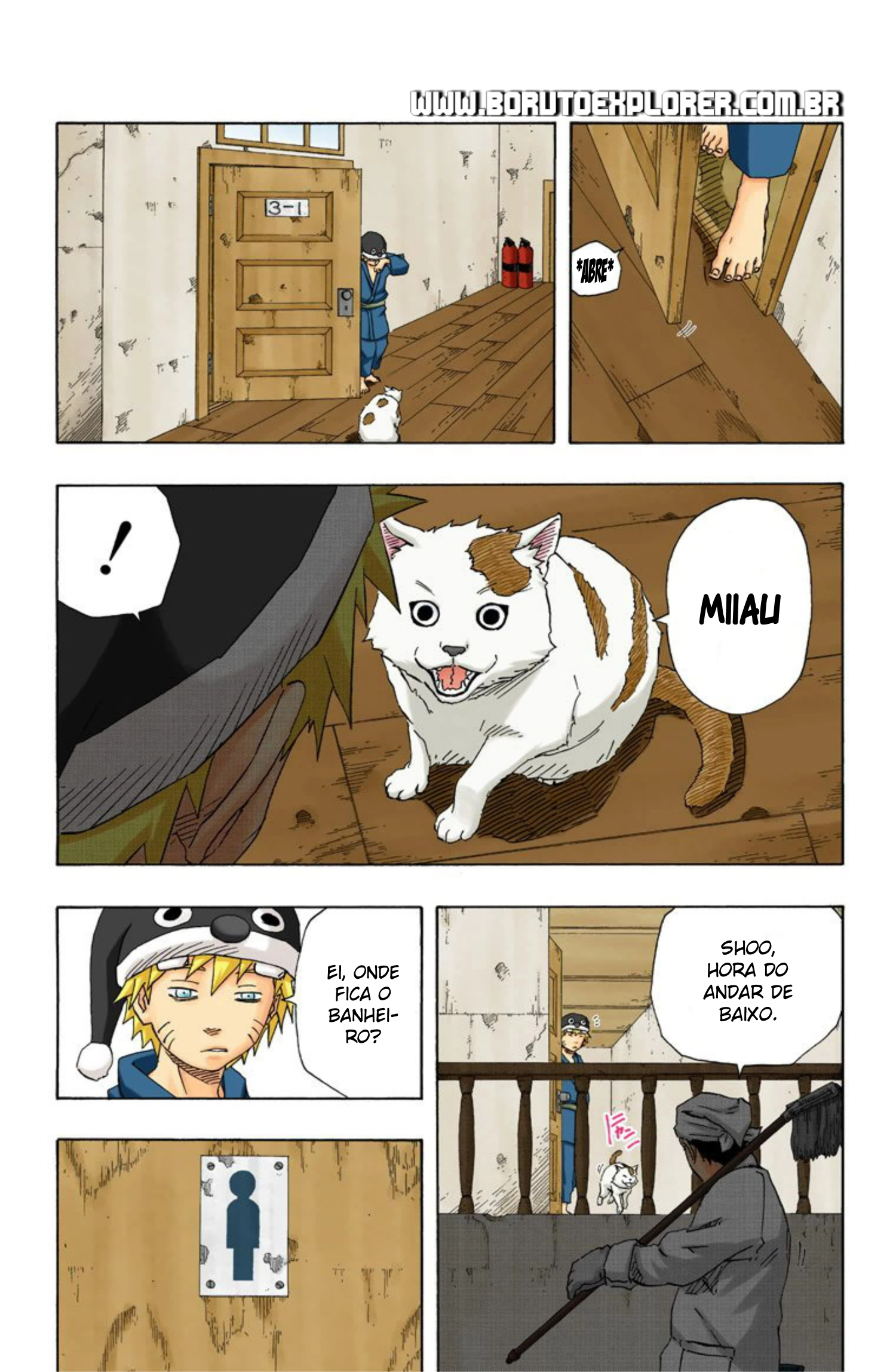 Read Naruto - Versão Colorida Oficial Manga Online