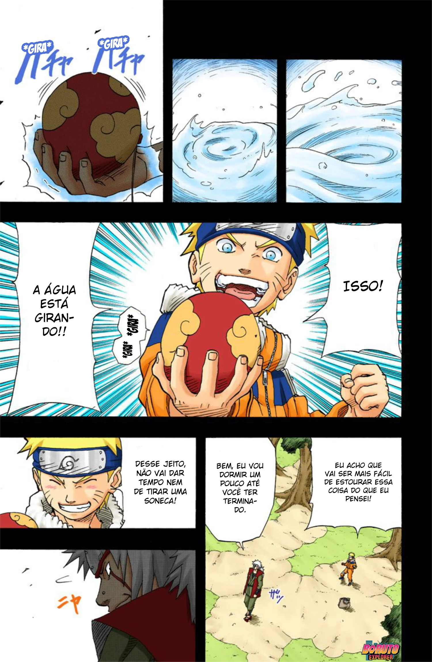 Read Naruto - Versão Colorida Oficial Manga Online
