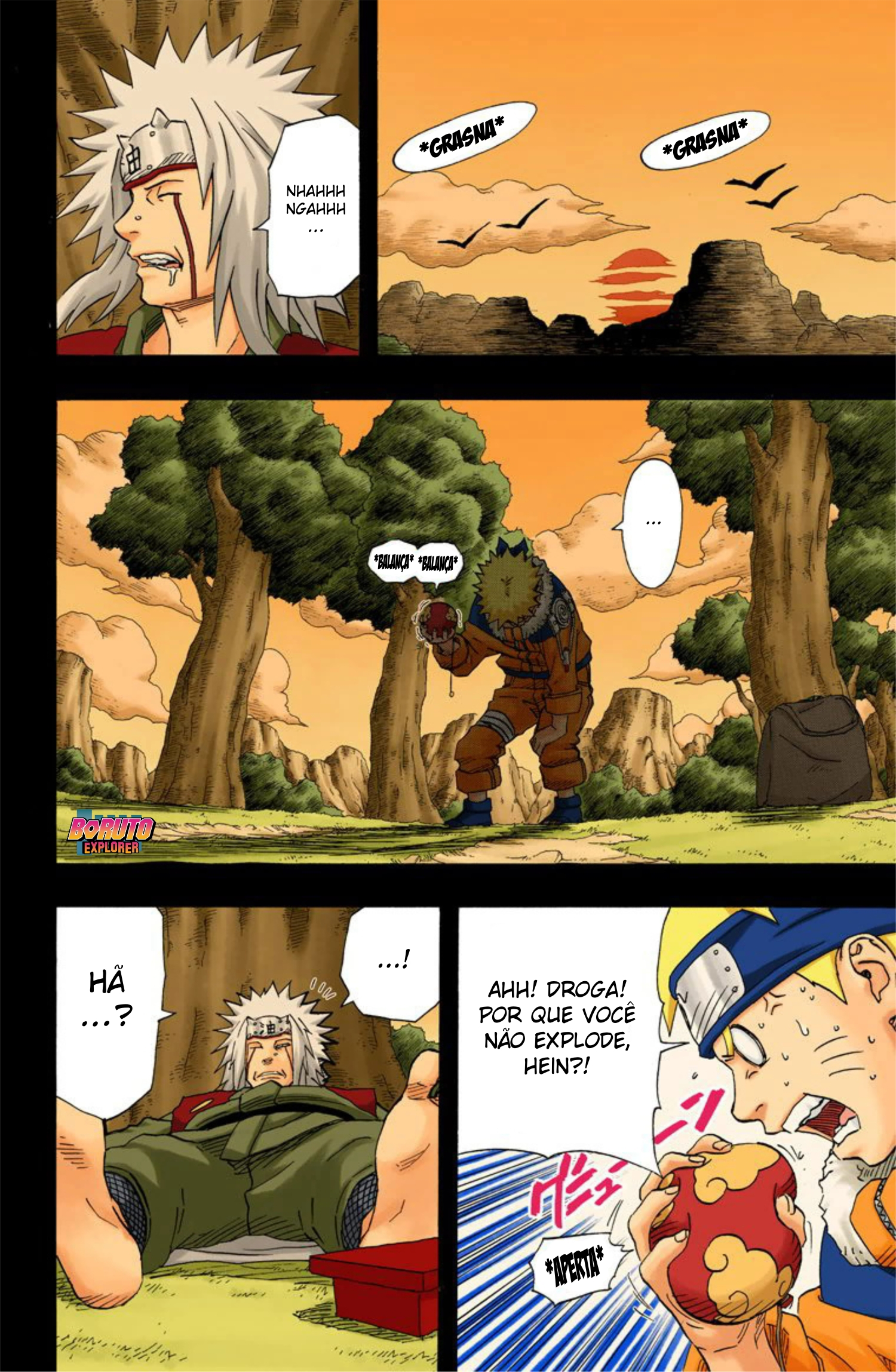 Read Naruto - Versão Colorida Oficial Manga Online