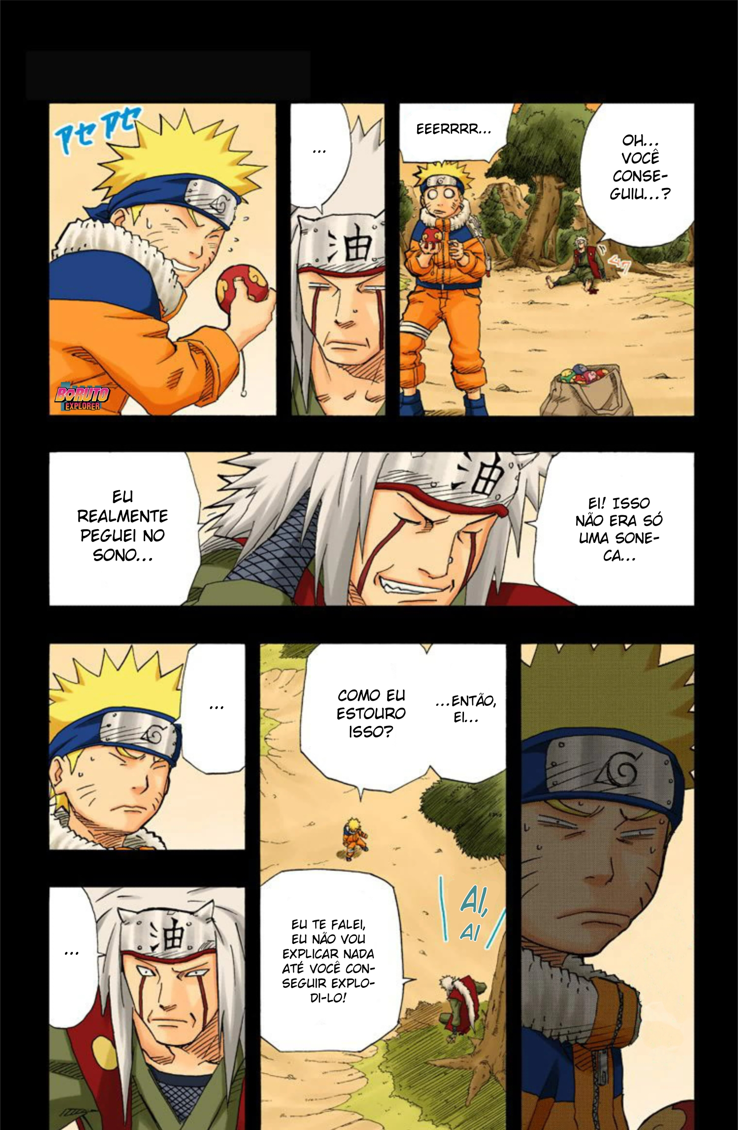Read Naruto - Versão Colorida Oficial Manga Online
