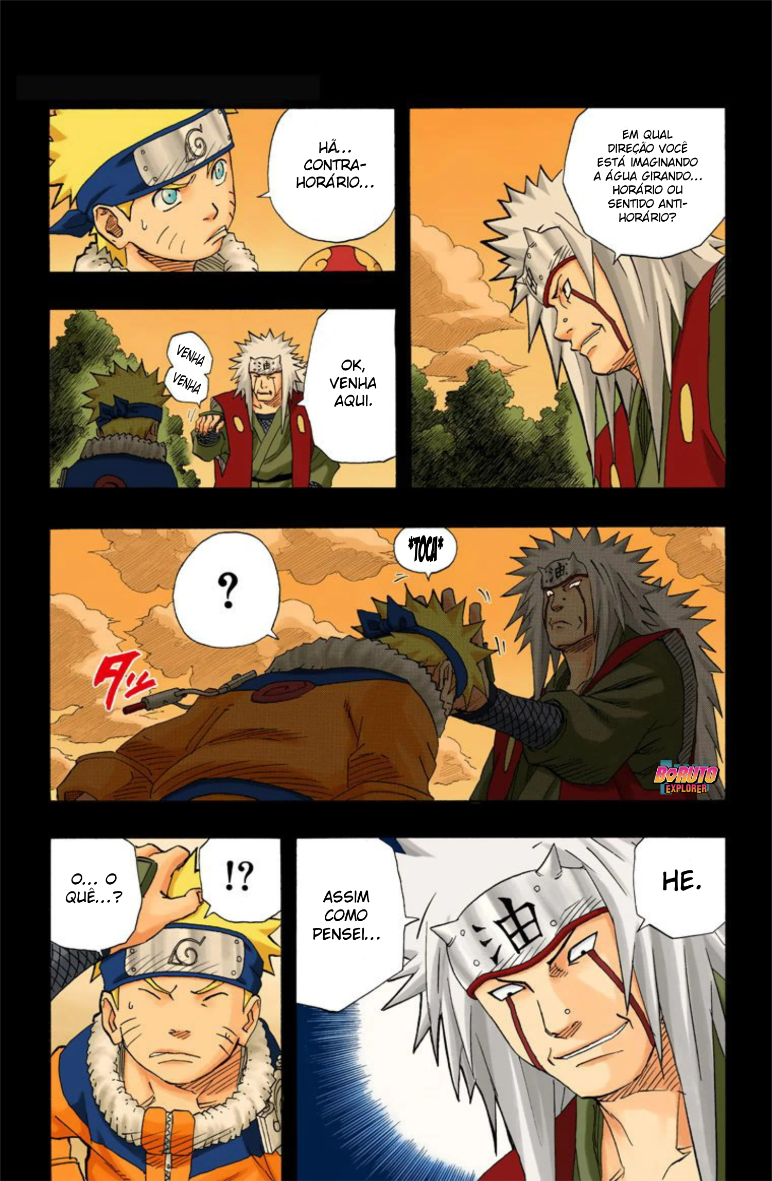 Read Naruto - Versão Colorida Oficial Manga Online