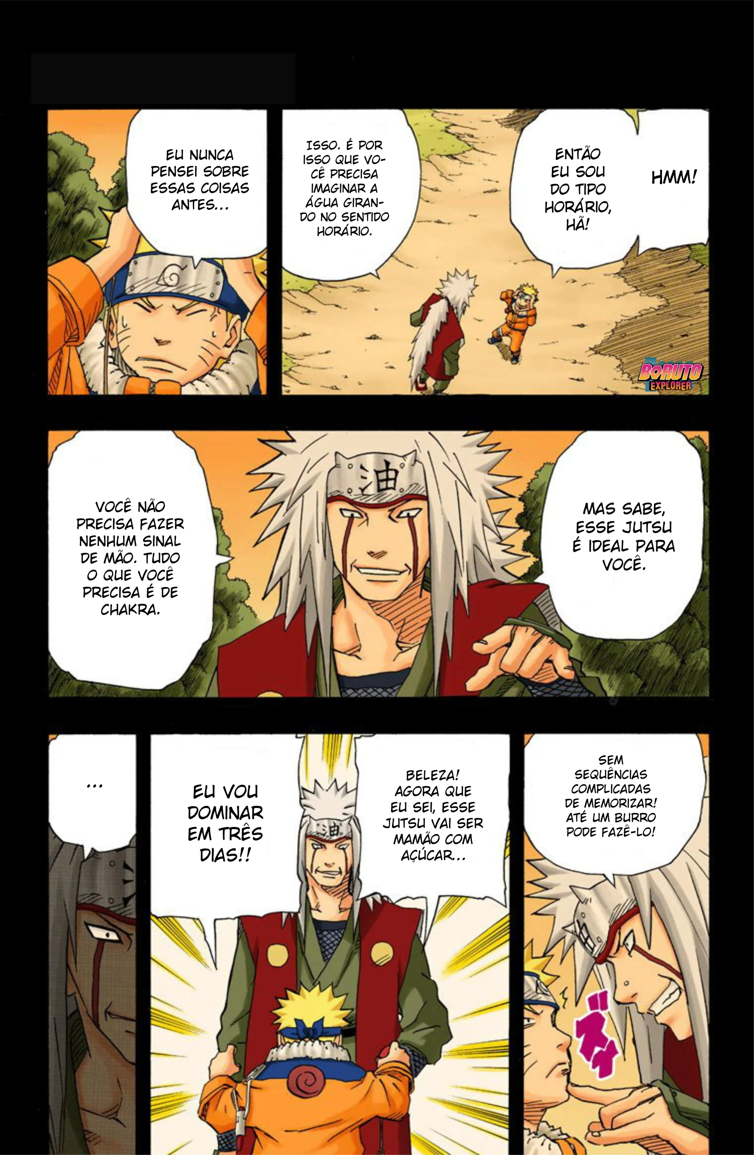 Read Naruto - Versão Colorida Oficial Manga Online