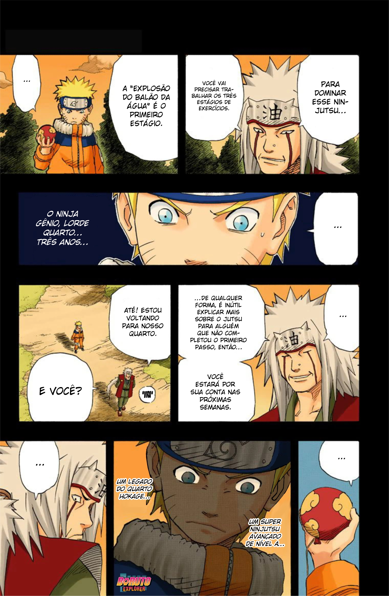Read Naruto - Versão Colorida Oficial Manga Online