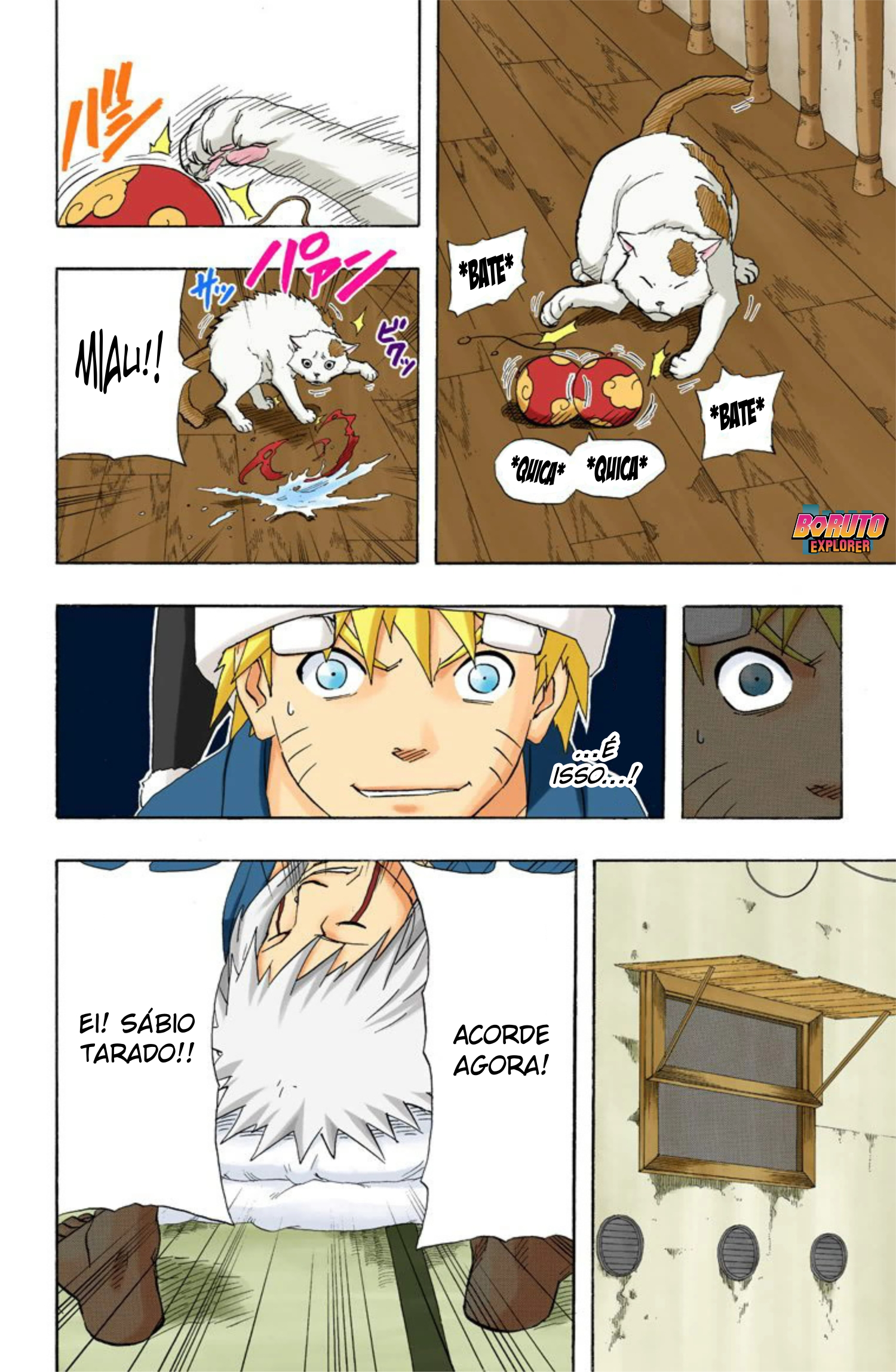 Read Naruto - Versão Colorida Oficial Manga Online