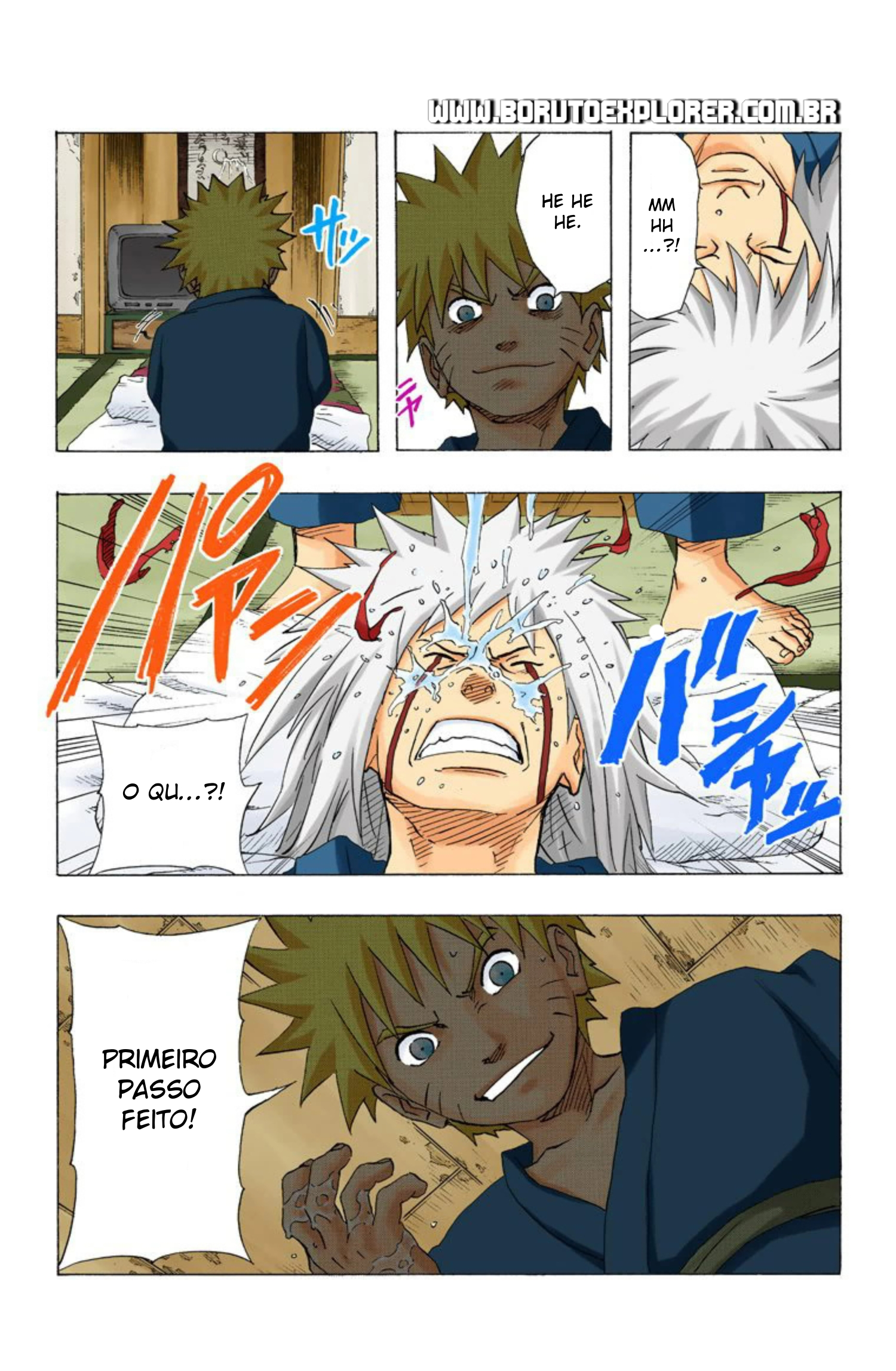 Read Naruto - Versão Colorida Oficial Manga Online