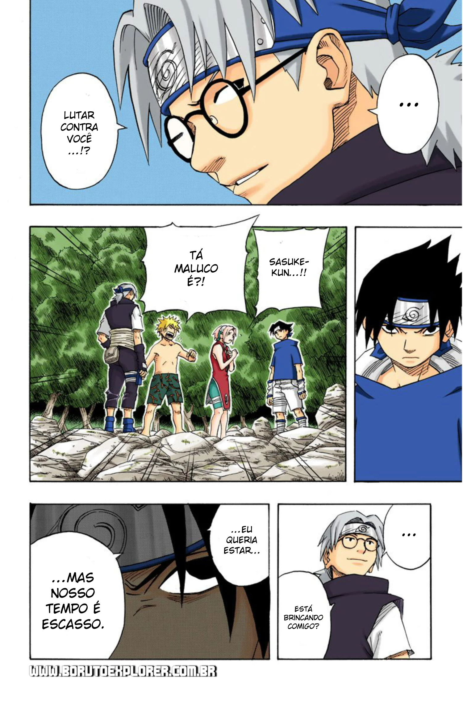 Read Naruto - Versão Colorida Oficial Manga Online