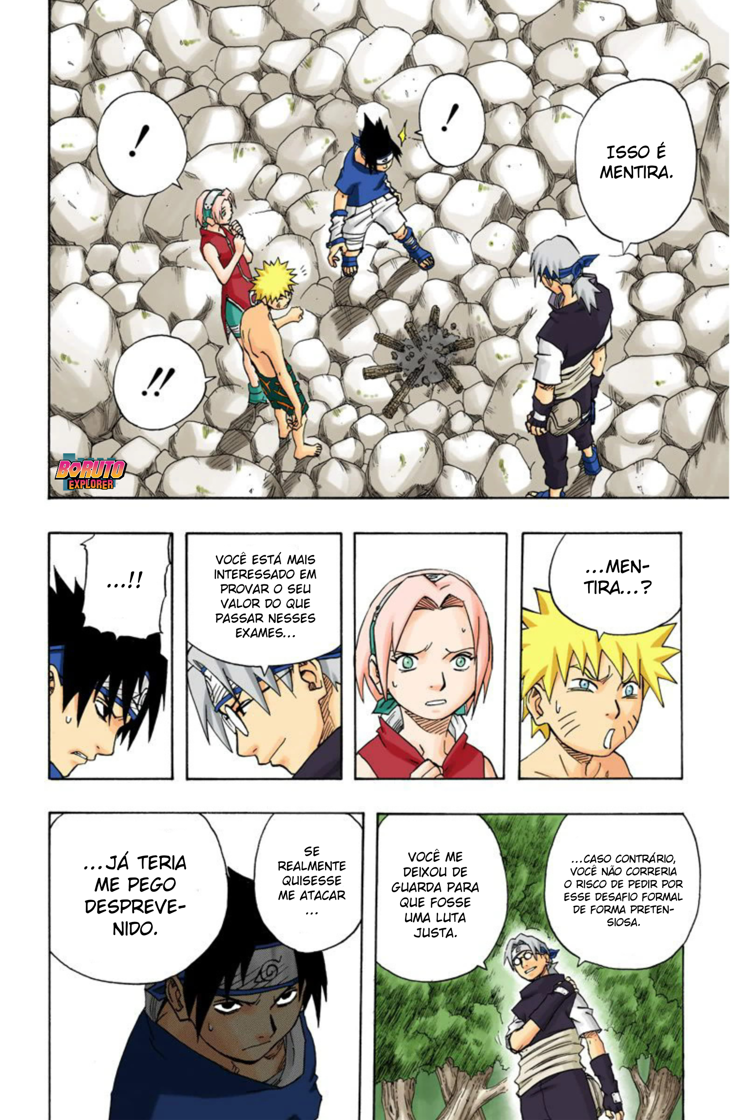 Read Naruto - Versão Colorida Oficial Manga Online
