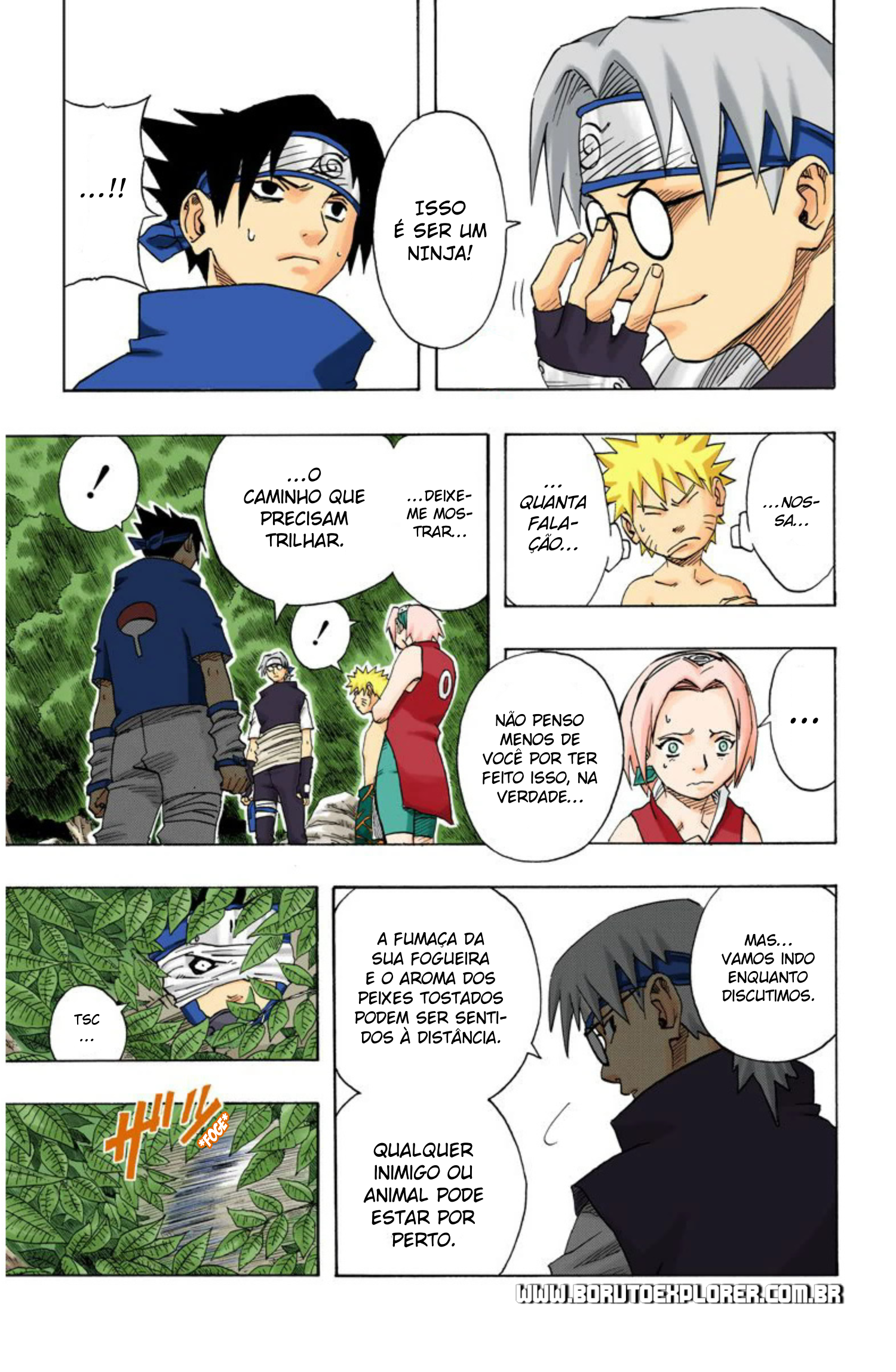Read Naruto - Versão Colorida Oficial Manga Online