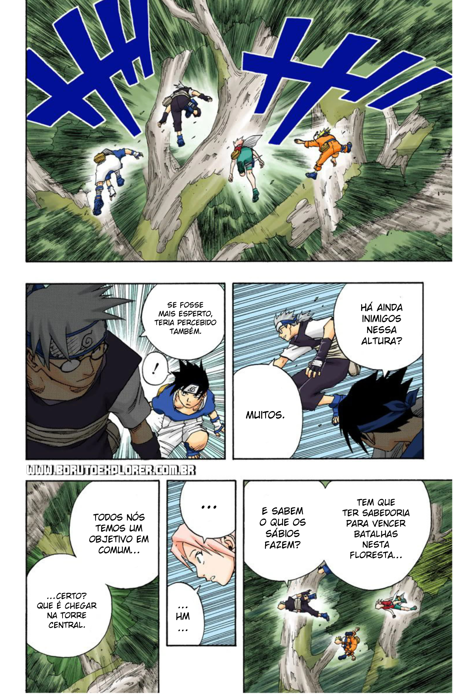 Read Naruto - Versão Colorida Oficial Manga Online