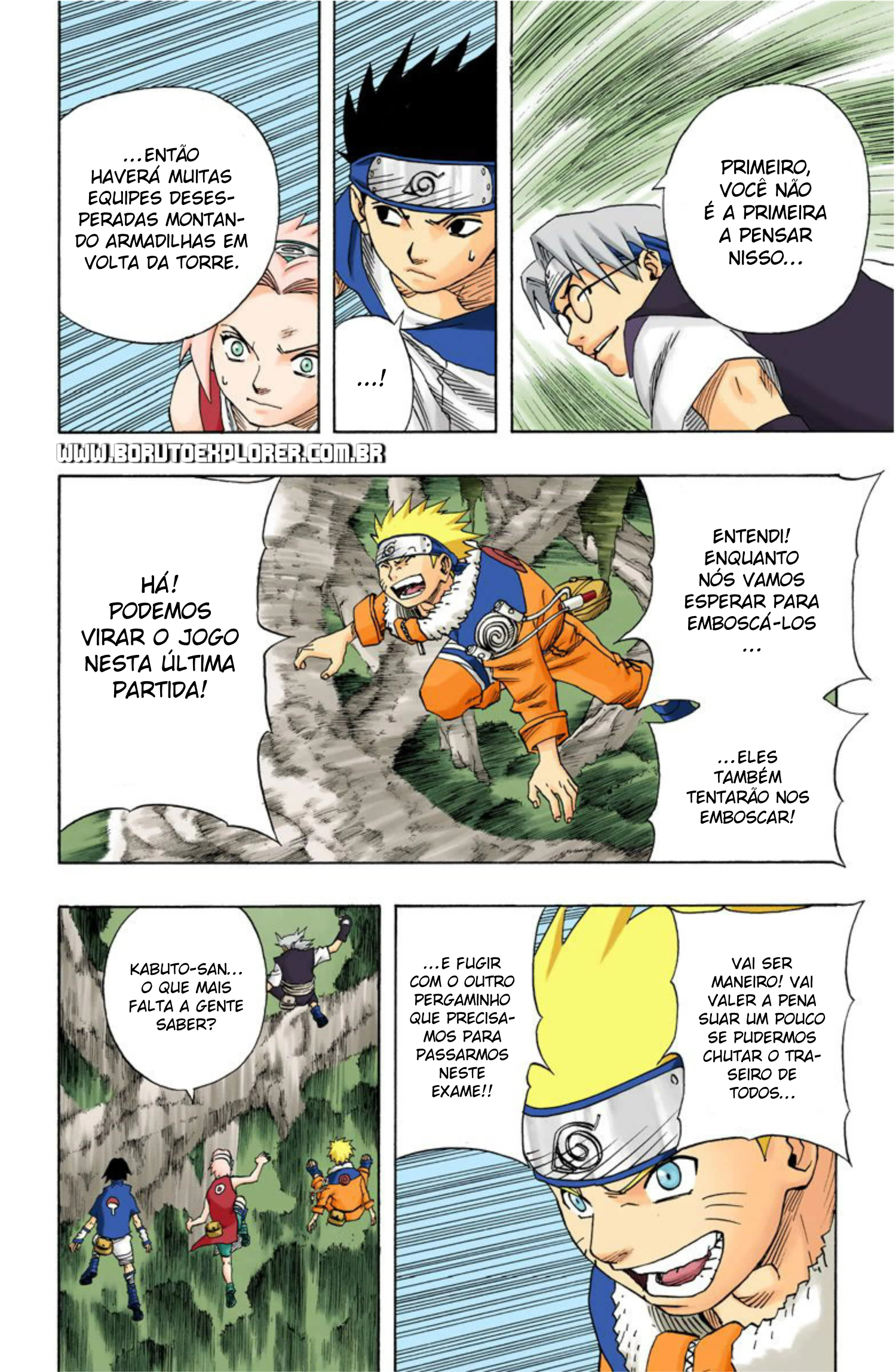 Read Naruto - Versão Colorida Oficial Manga Online