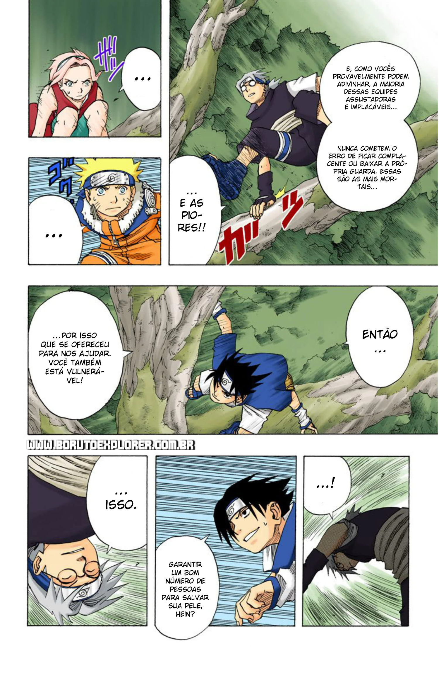 Read Naruto - Versão Colorida Oficial Manga Online