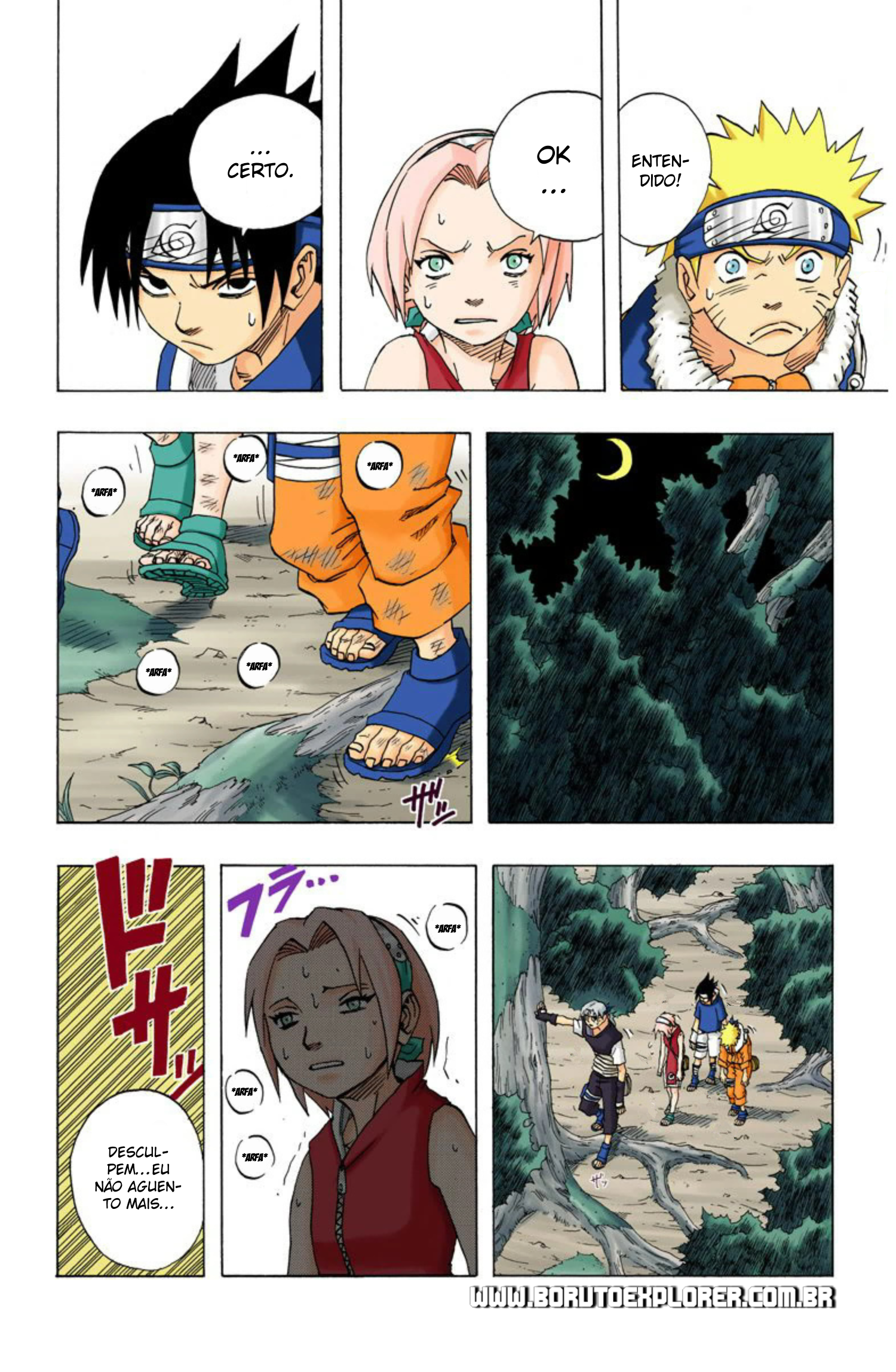 Read Naruto - Versão Colorida Oficial Manga Online