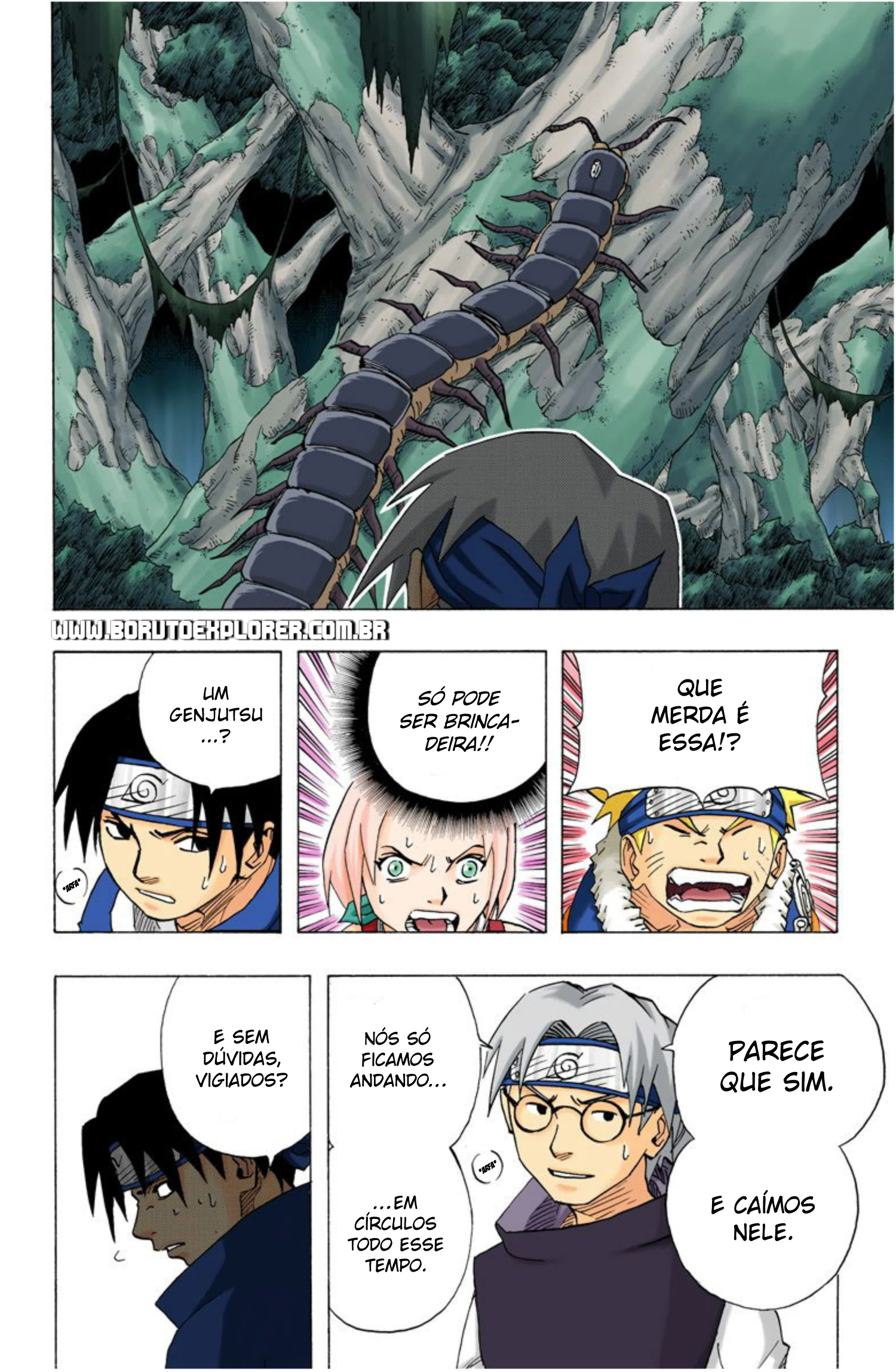 Read Naruto - Versão Colorida Oficial Manga Online