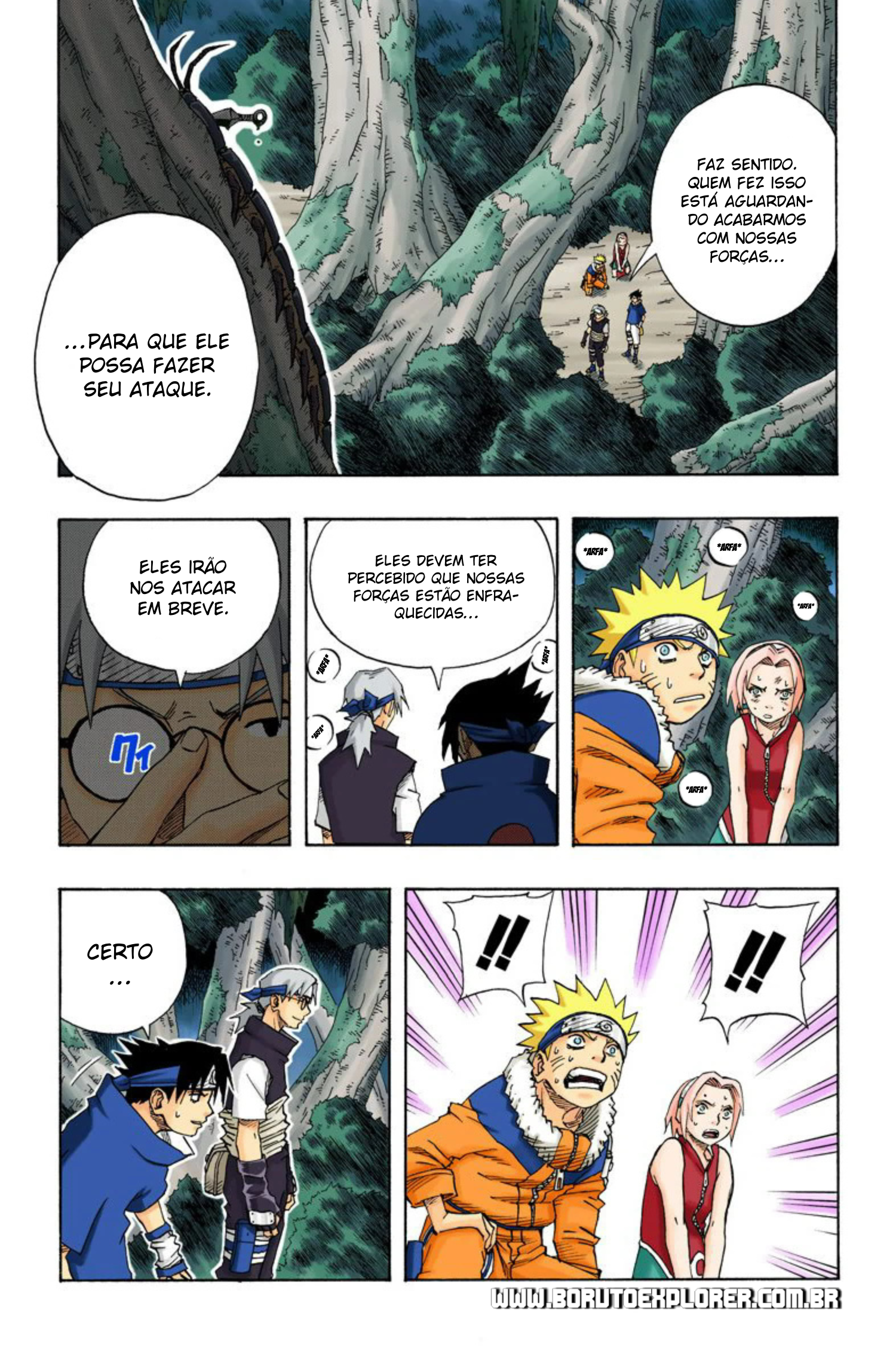 Read Naruto - Versão Colorida Oficial Manga Online