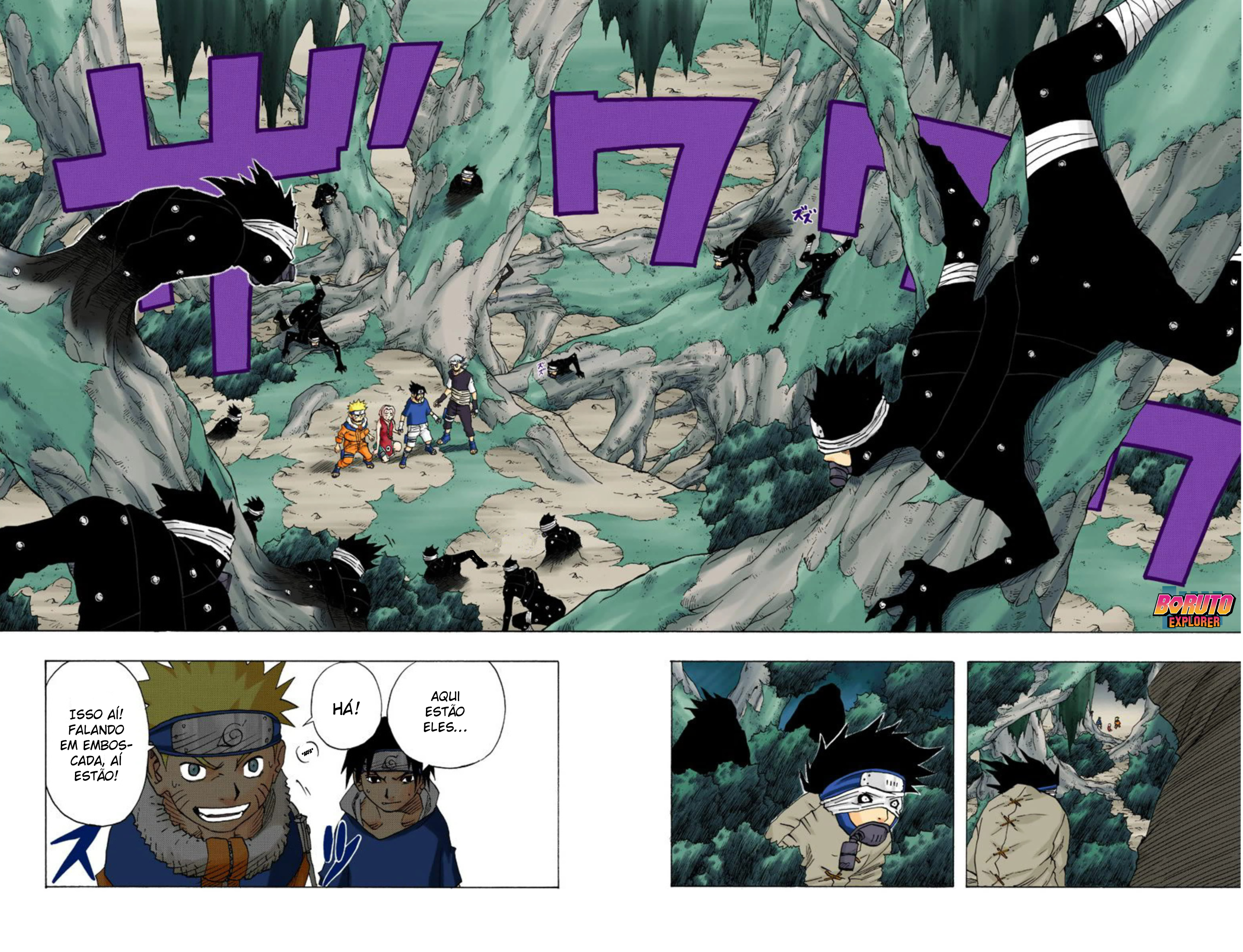 Read Naruto - Versão Colorida Oficial Manga Online
