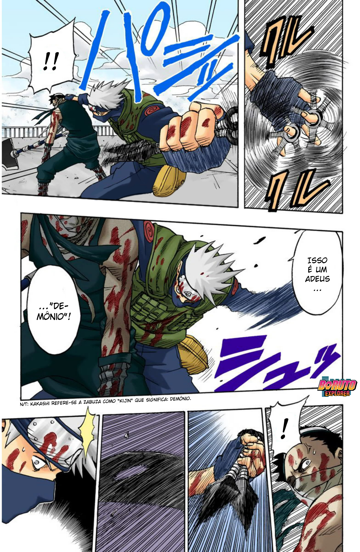 Read Naruto - Versão Colorida Oficial Manga Online