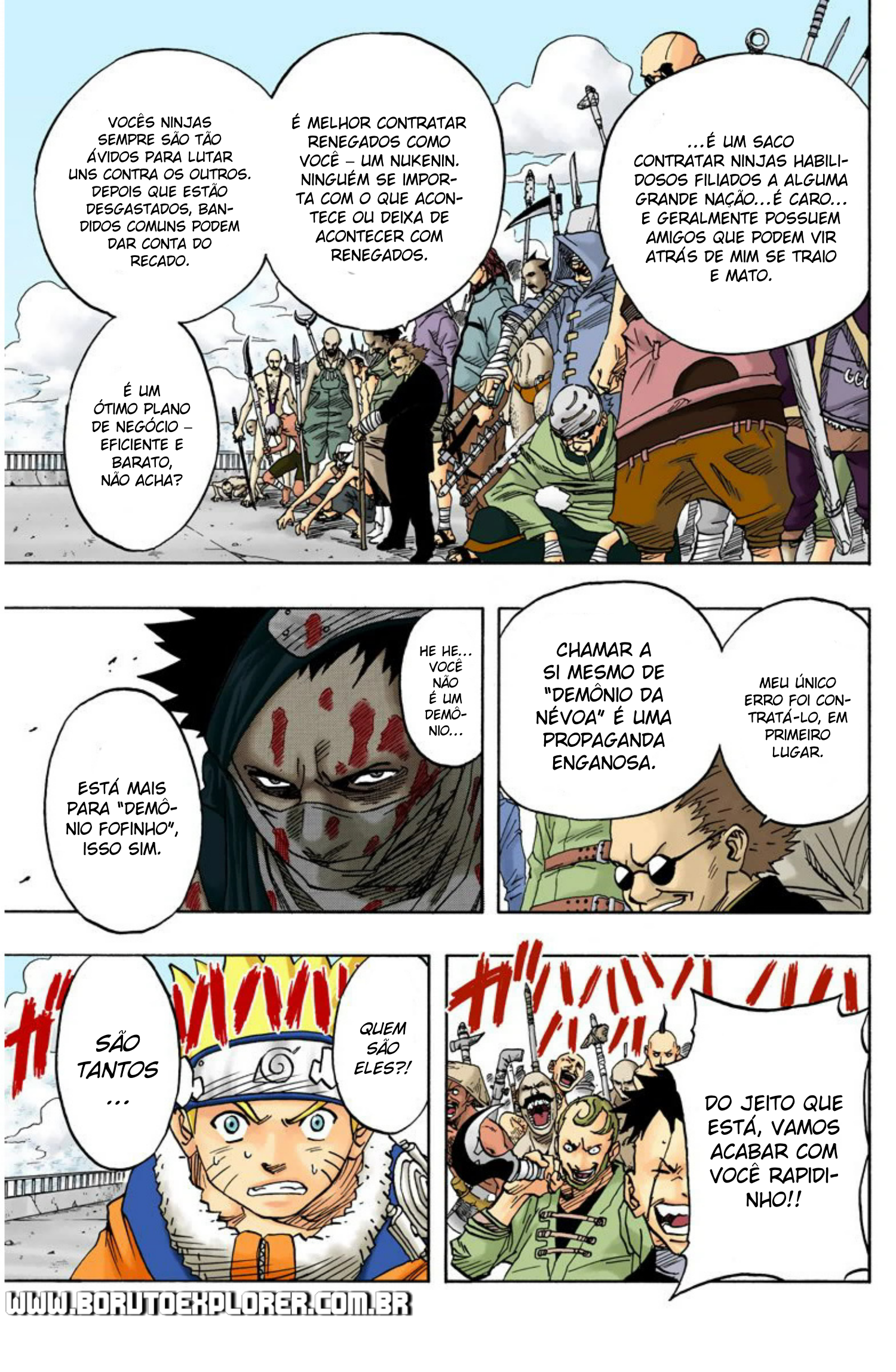 Read Naruto - Versão Colorida Oficial Manga Online