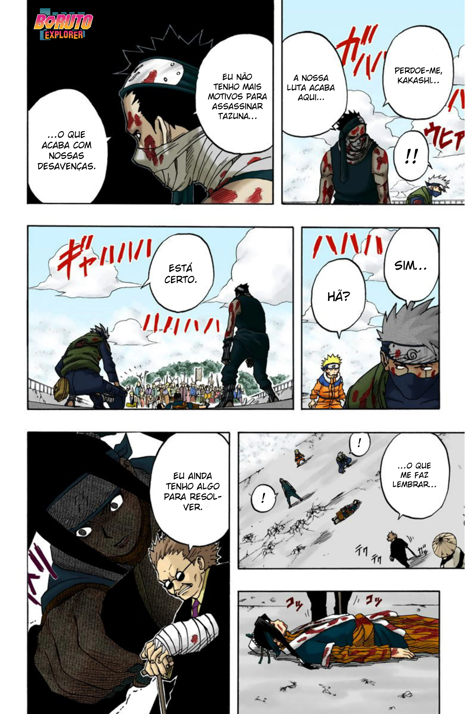 Read Naruto - Versão Colorida Oficial Manga Online