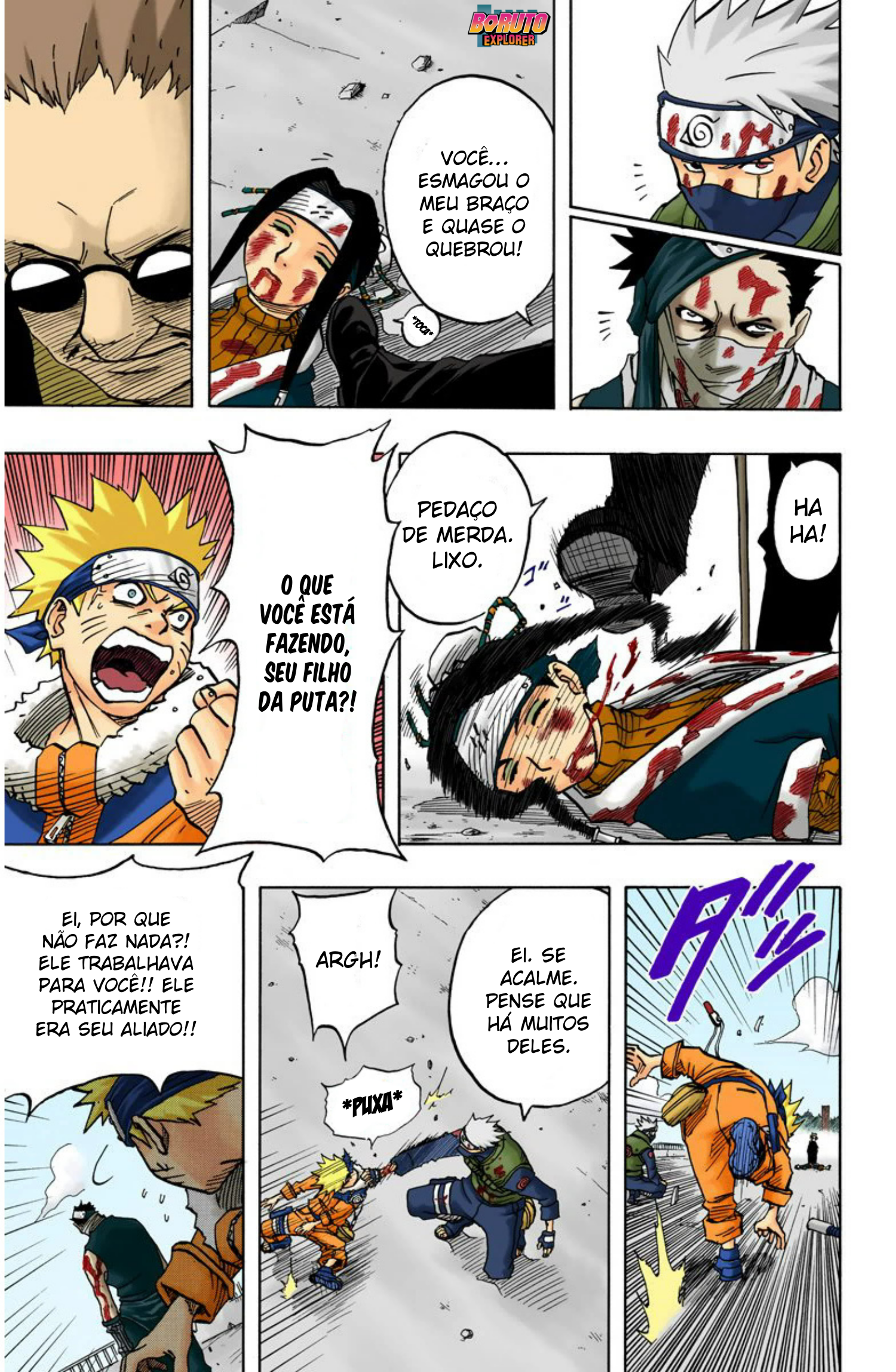 Read Naruto - Versão Colorida Oficial Manga Online