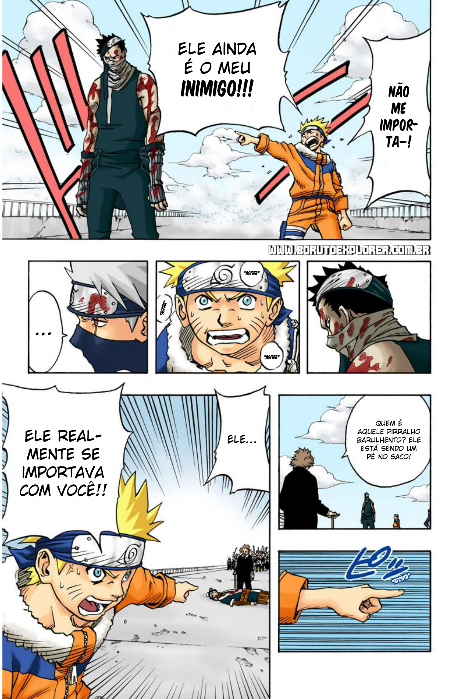 Read Naruto - Versão Colorida Oficial Manga Online