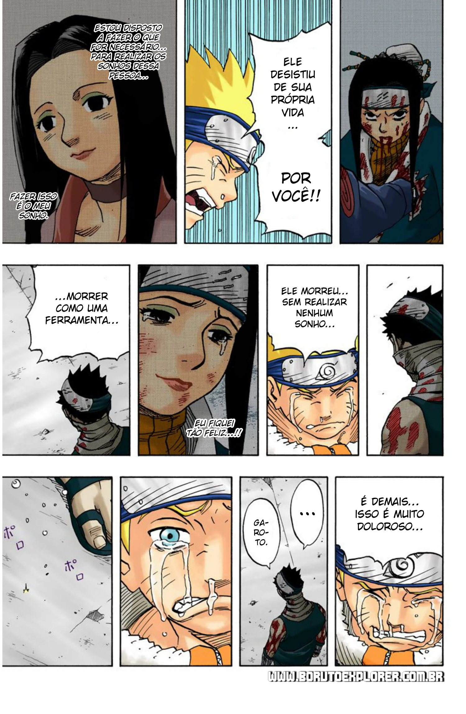 Read Naruto - Versão Colorida Oficial Manga Online