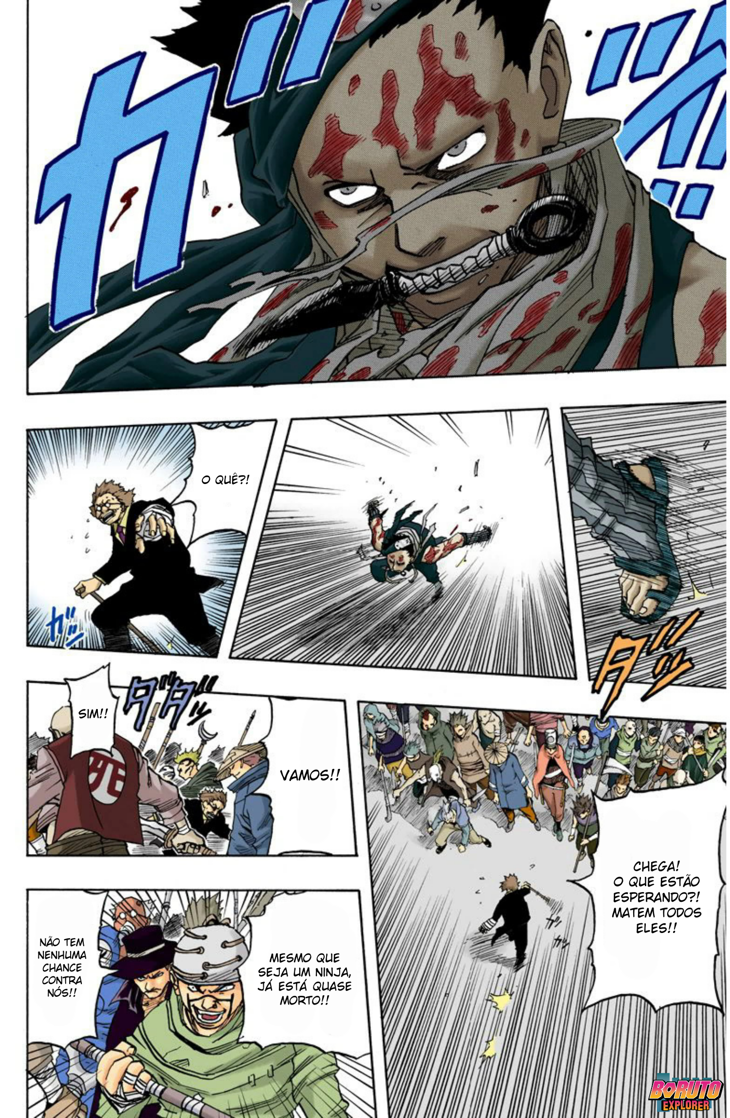 Read Naruto - Versão Colorida Oficial Manga Online