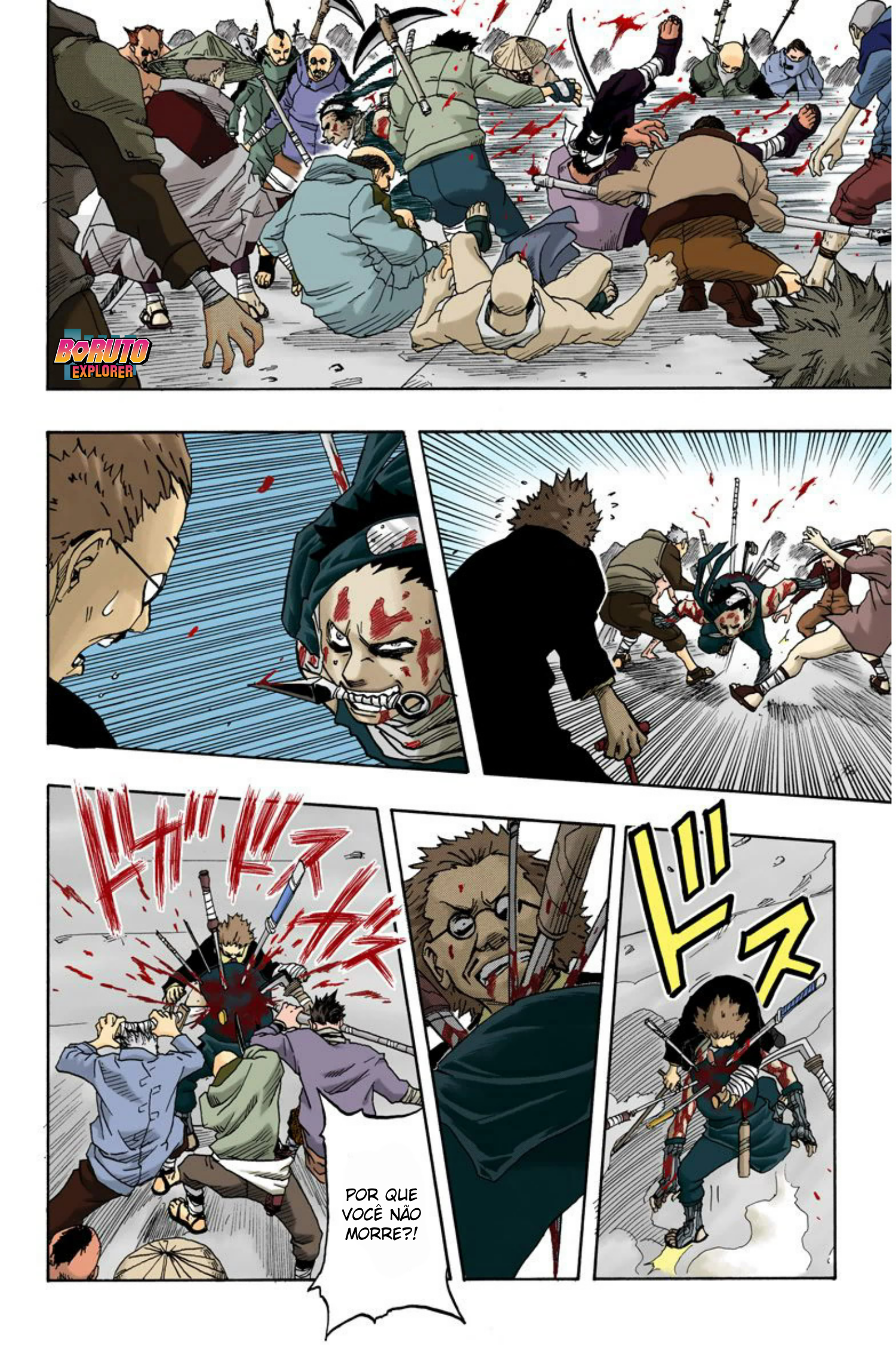 Read Naruto - Versão Colorida Oficial Manga Online