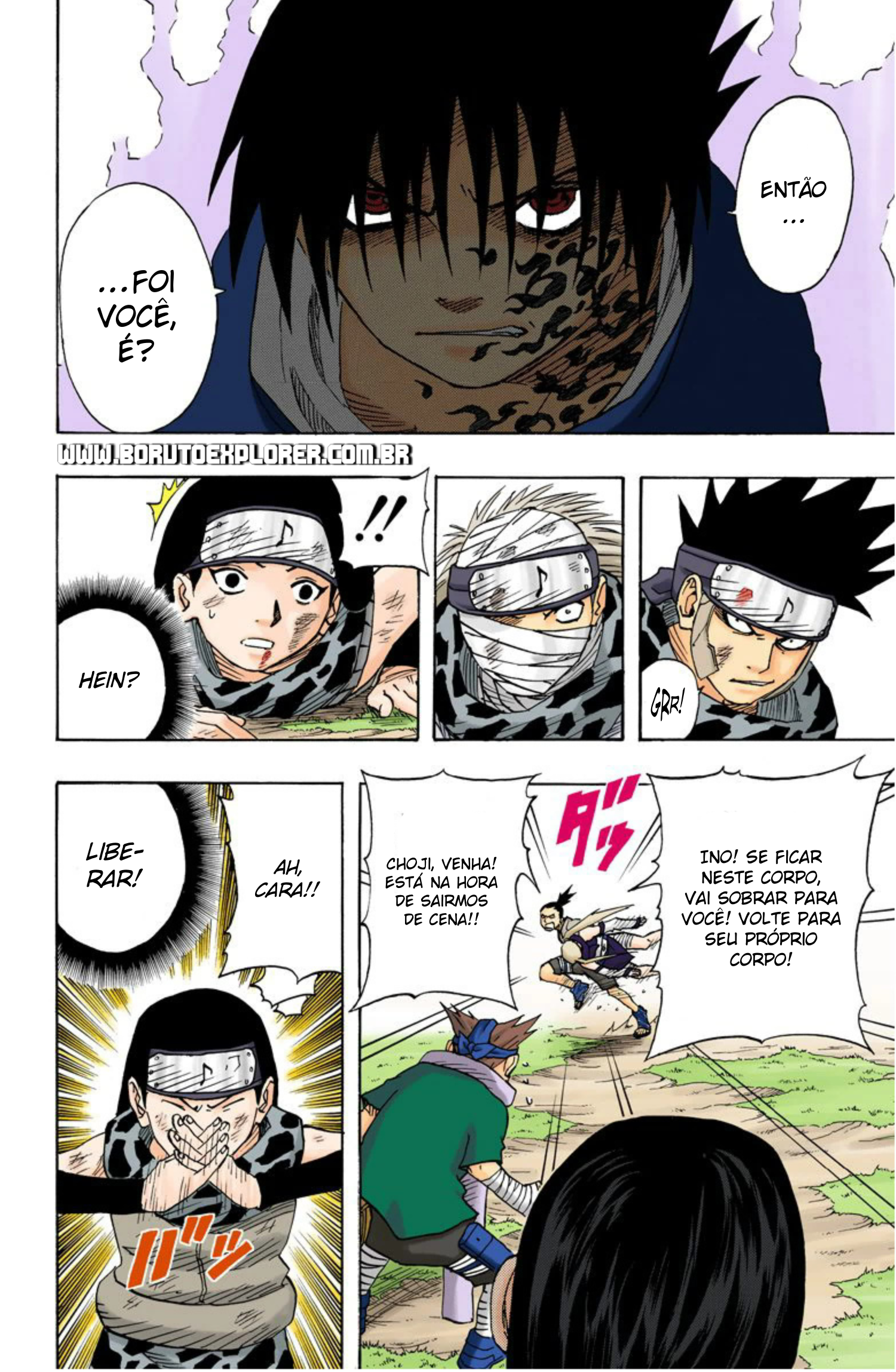 Read Naruto - Versão Colorida Oficial Manga Online