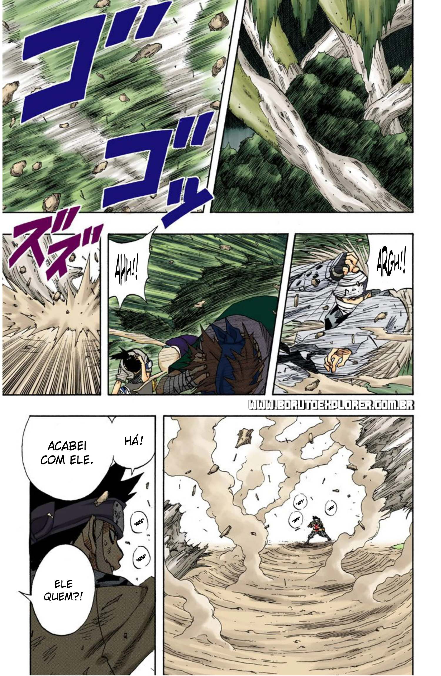 Read Naruto - Versão Colorida Oficial Manga Online