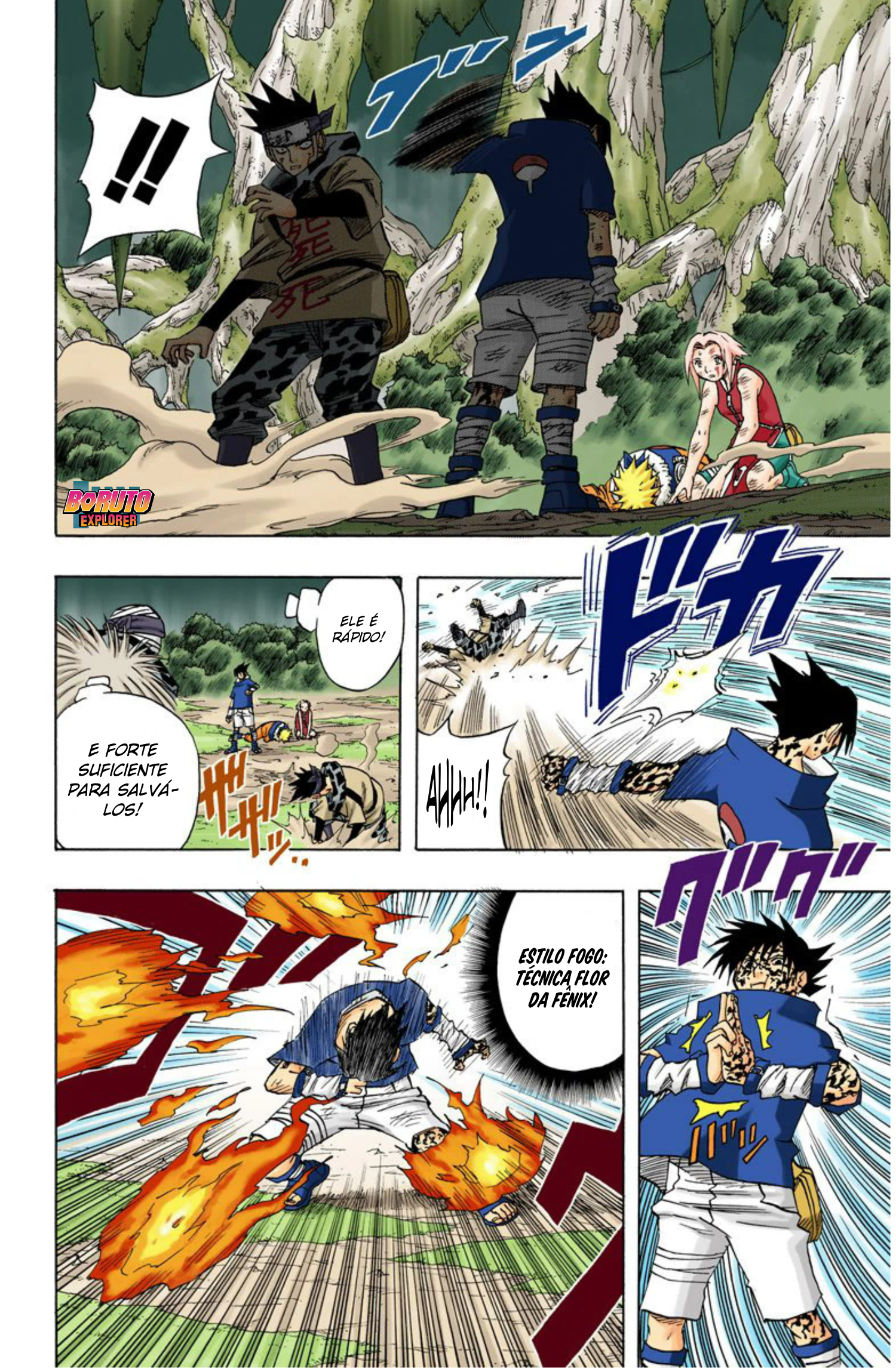 Read Naruto - Versão Colorida Oficial Manga Online