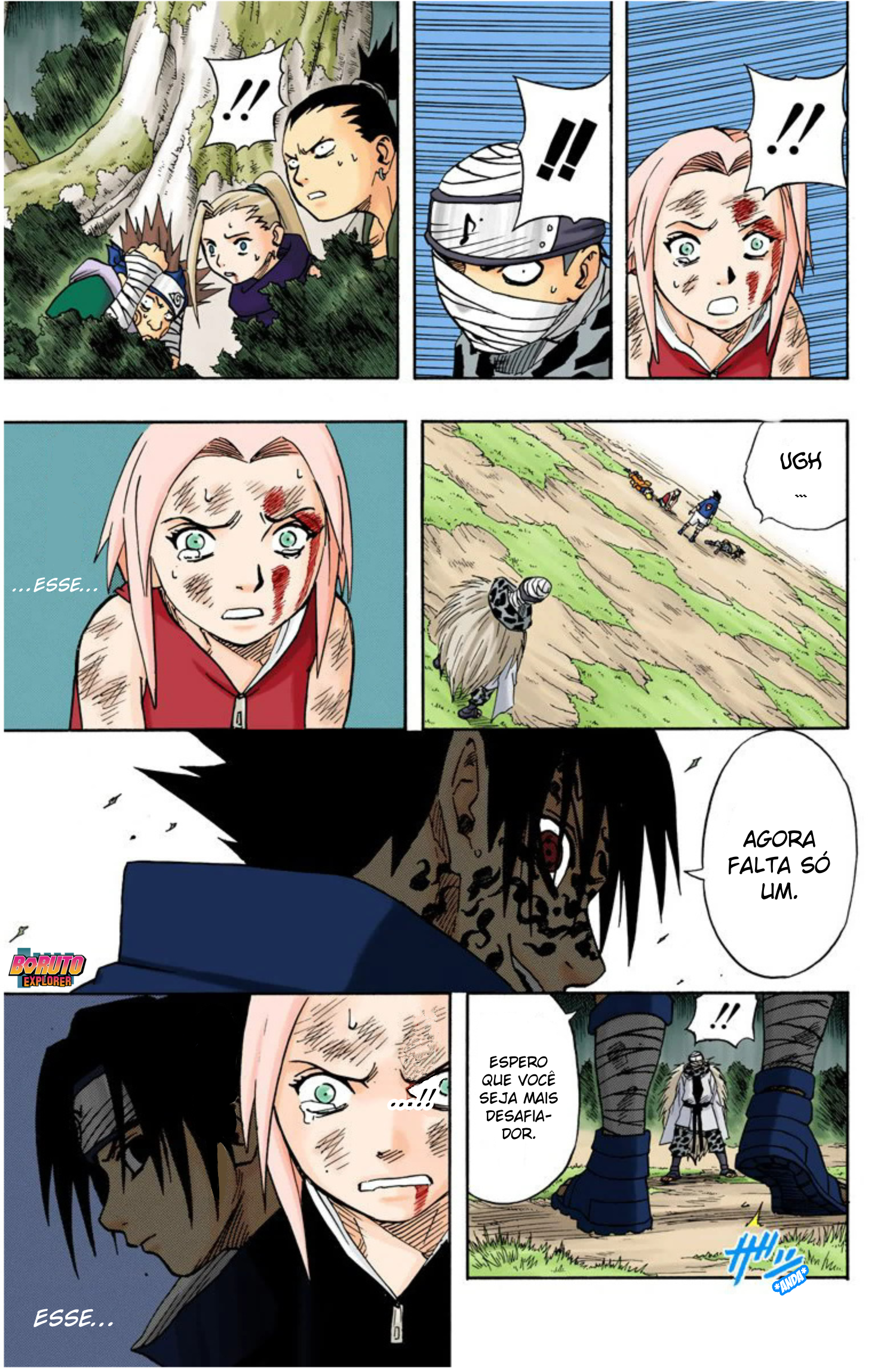 Read Naruto - Versão Colorida Oficial Manga Online