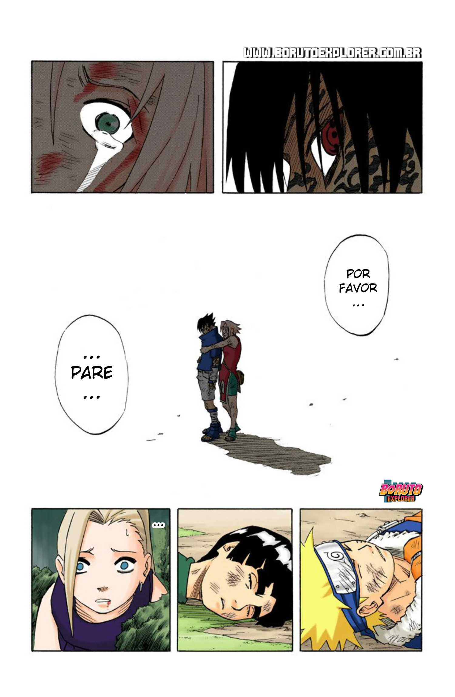 Read Naruto - Versão Colorida Oficial Manga Online