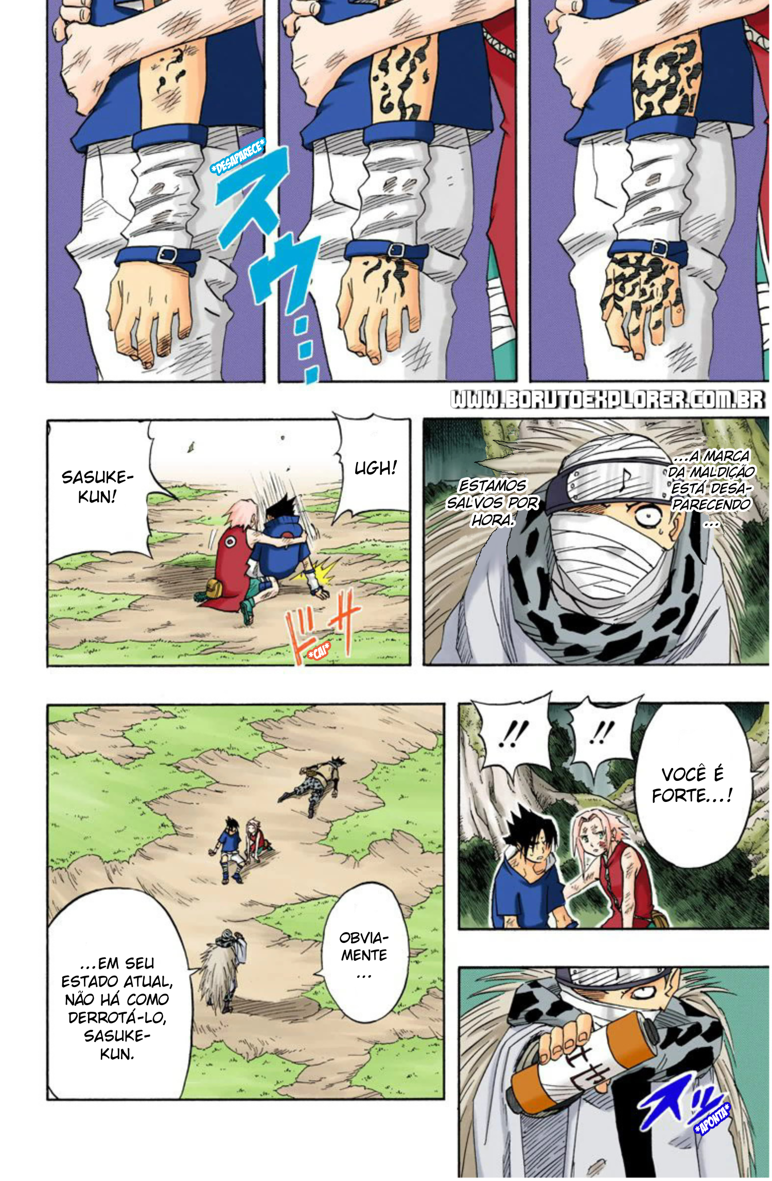 Read Naruto - Versão Colorida Oficial Manga Online