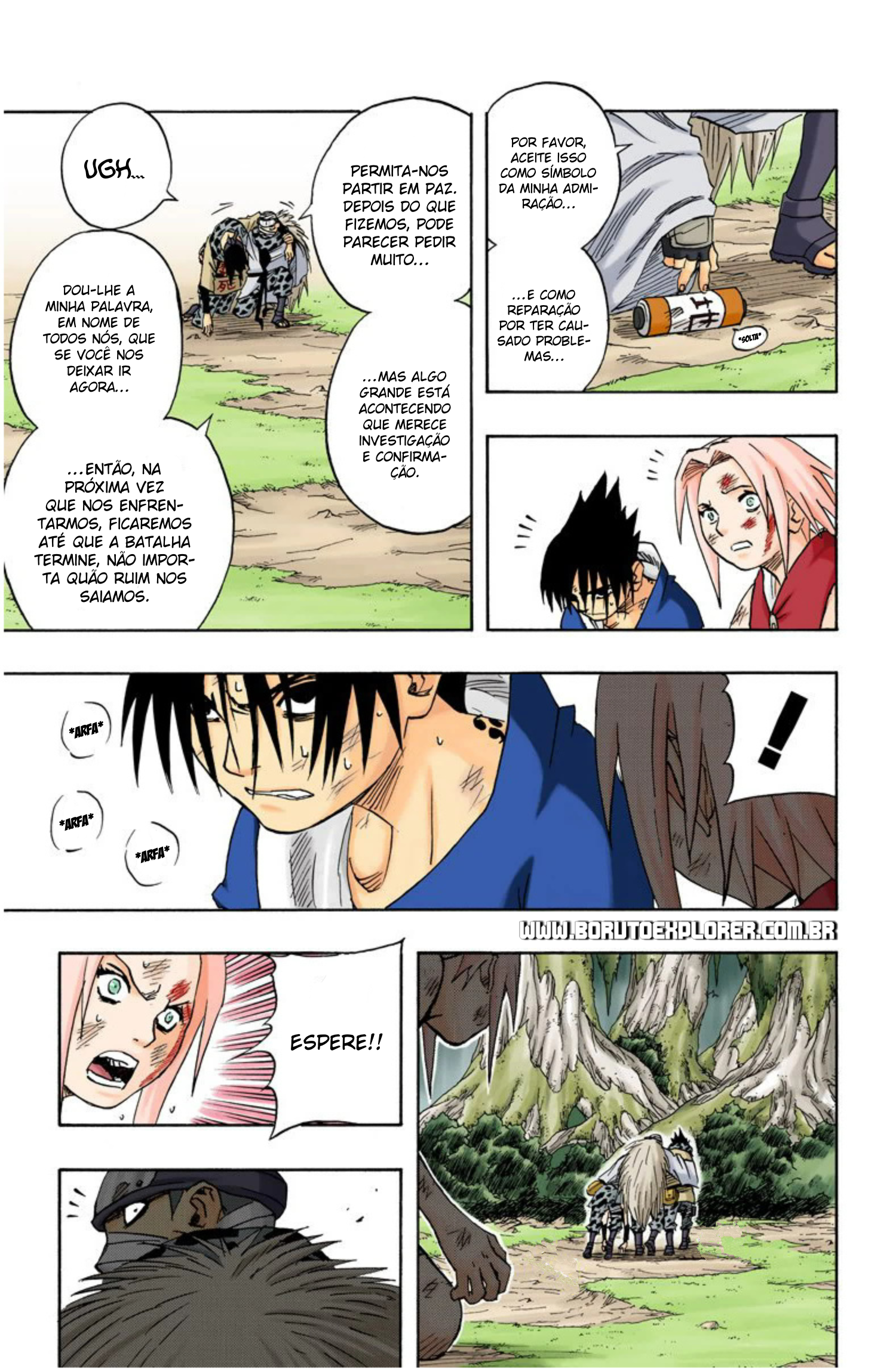 Read Naruto - Versão Colorida Oficial Manga Online
