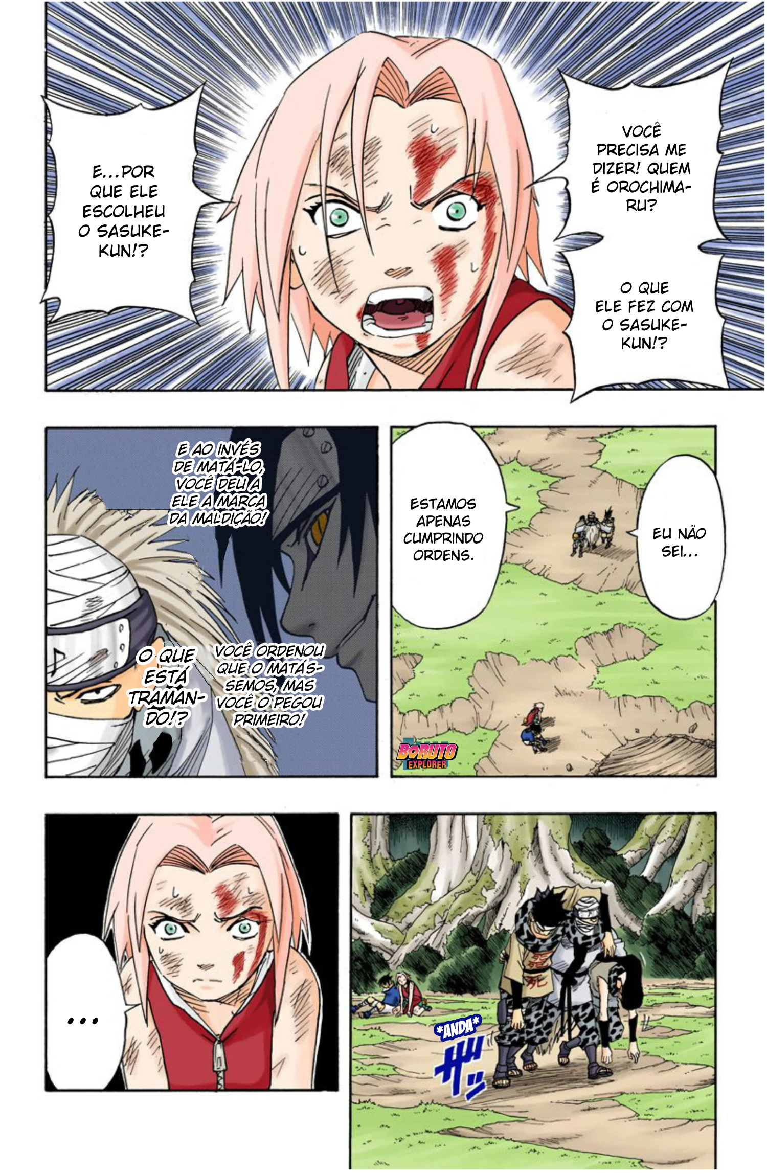 Read Naruto - Versão Colorida Oficial Manga Online