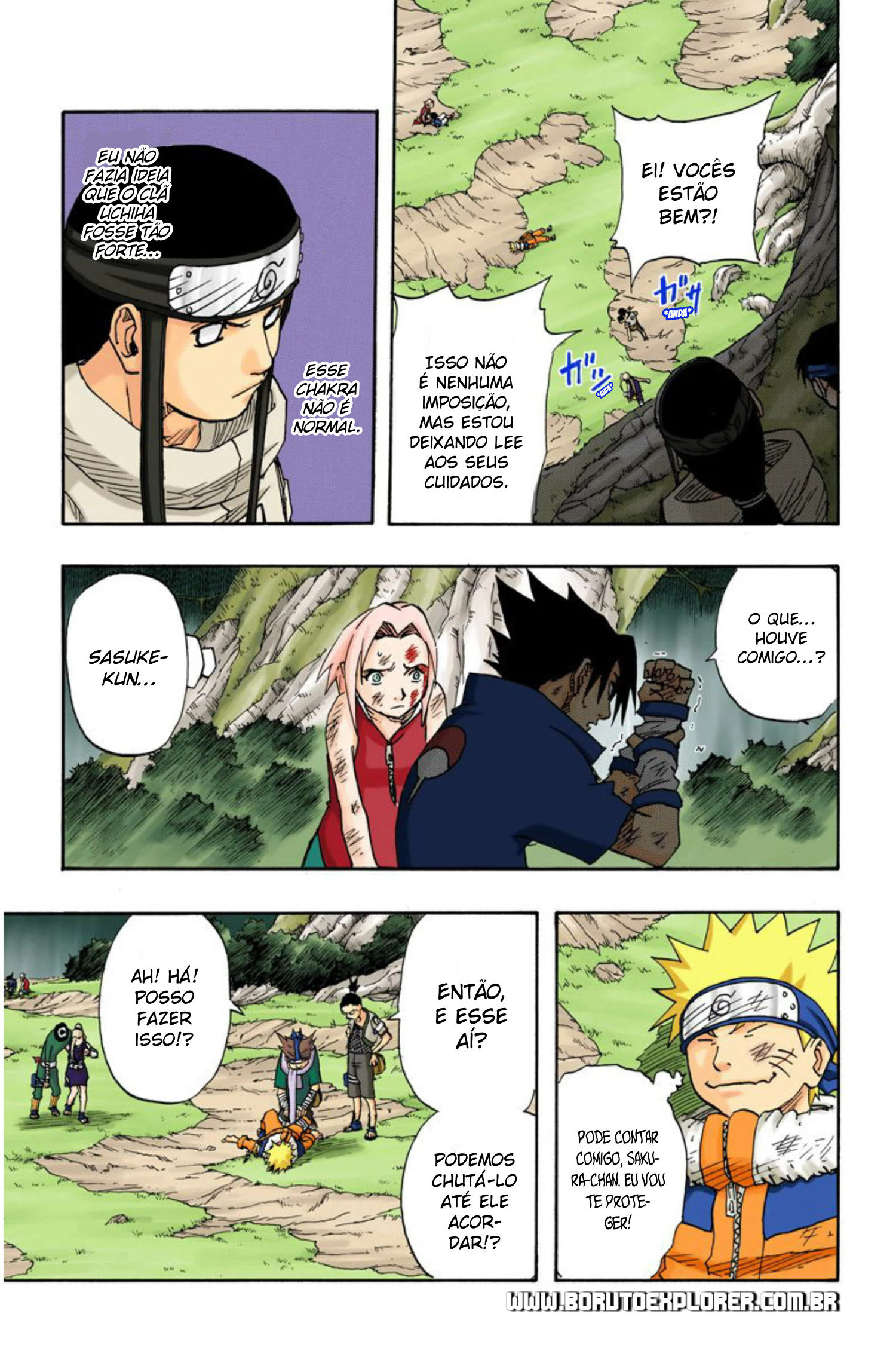 Read Naruto - Versão Colorida Oficial Manga Online
