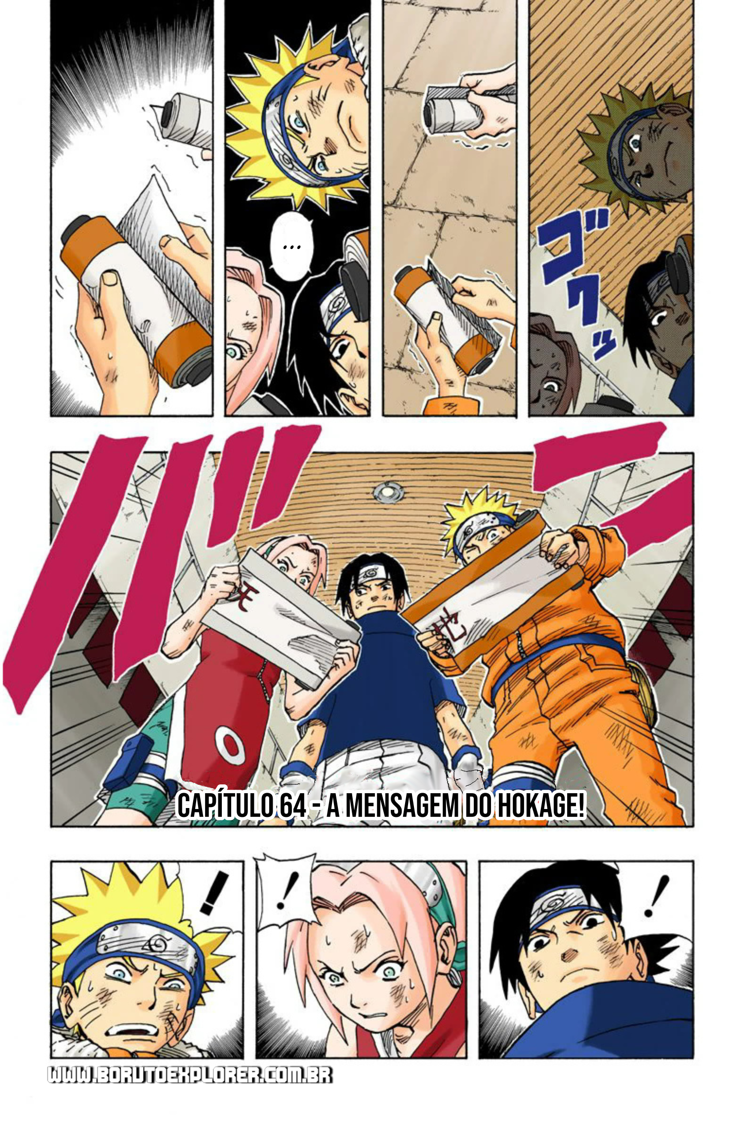 Read Naruto - Versão Colorida Oficial Manga Online