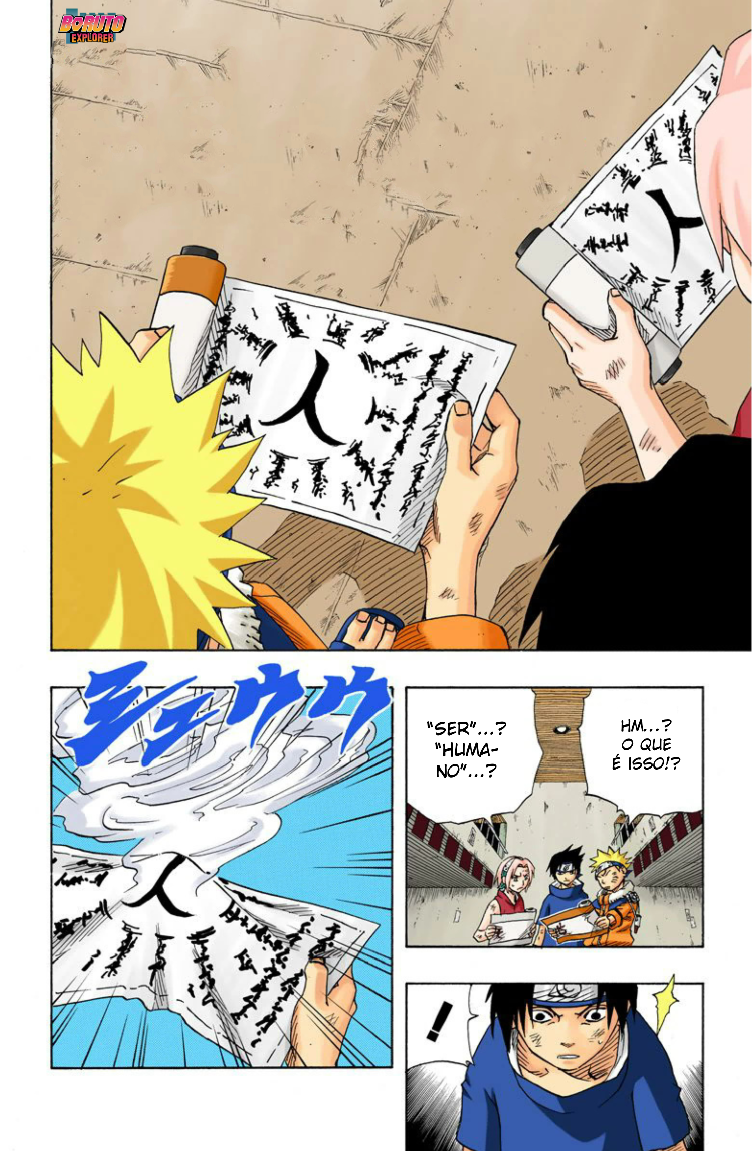 Read Naruto - Versão Colorida Oficial Manga Online